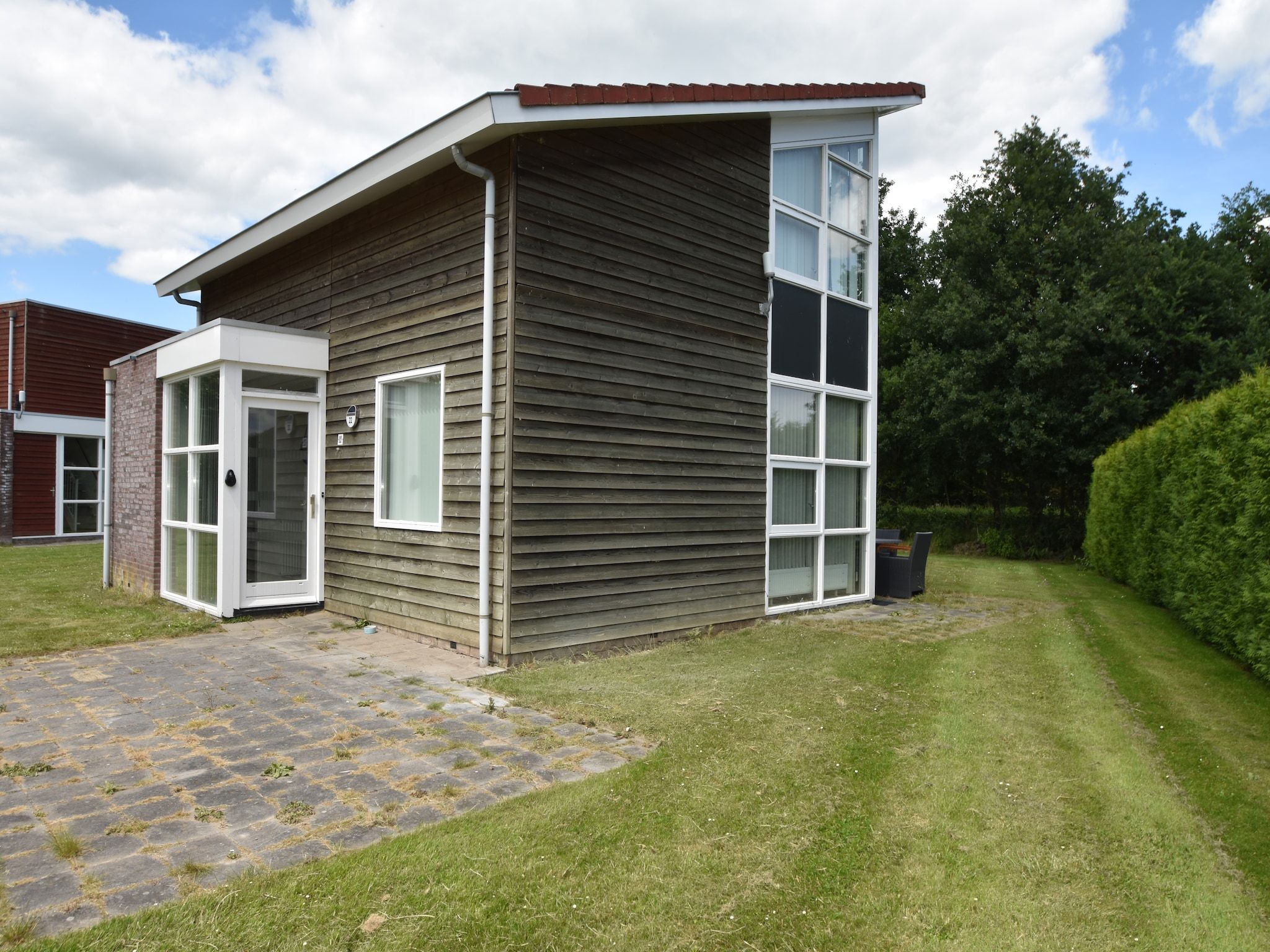 De buitenkant van Horsterwold 22 in Zeewolde