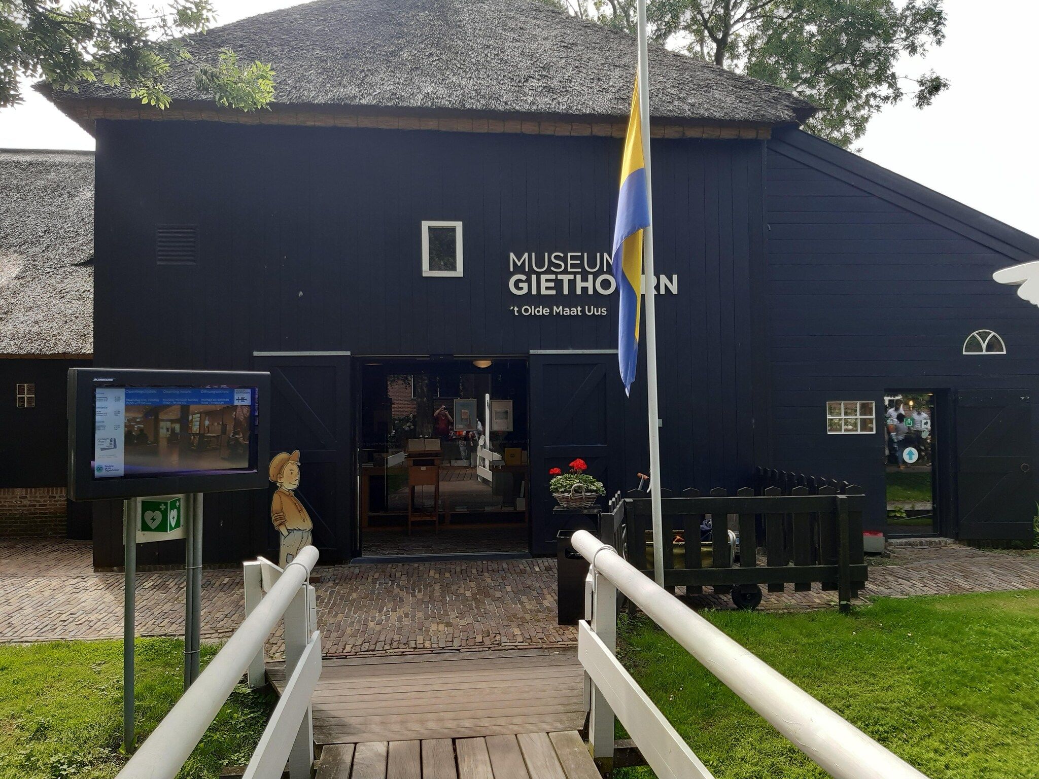 Voorzieningen bij Logies Paal 4 Giethoorn – 3 persoons in Giethoorn
