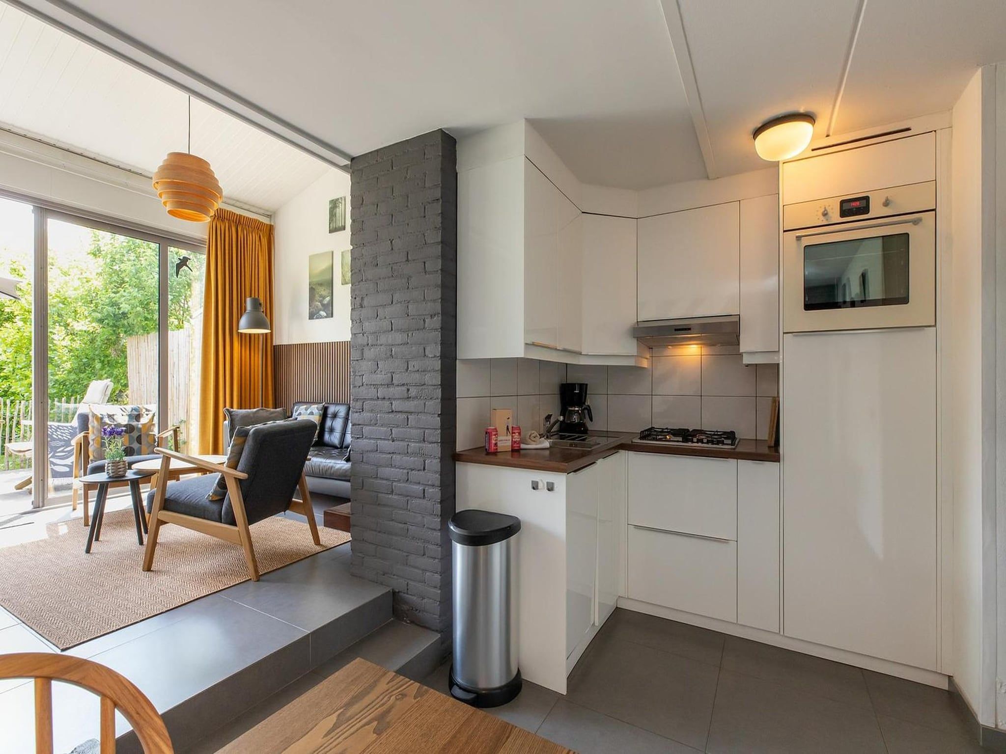 De keuken van Lepelblad 7 in Nieuwvlietbad