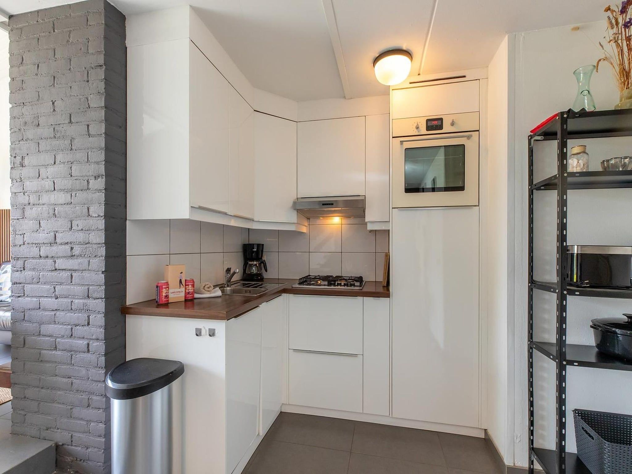 De keuken van Lepelblad 7 in Nieuwvlietbad