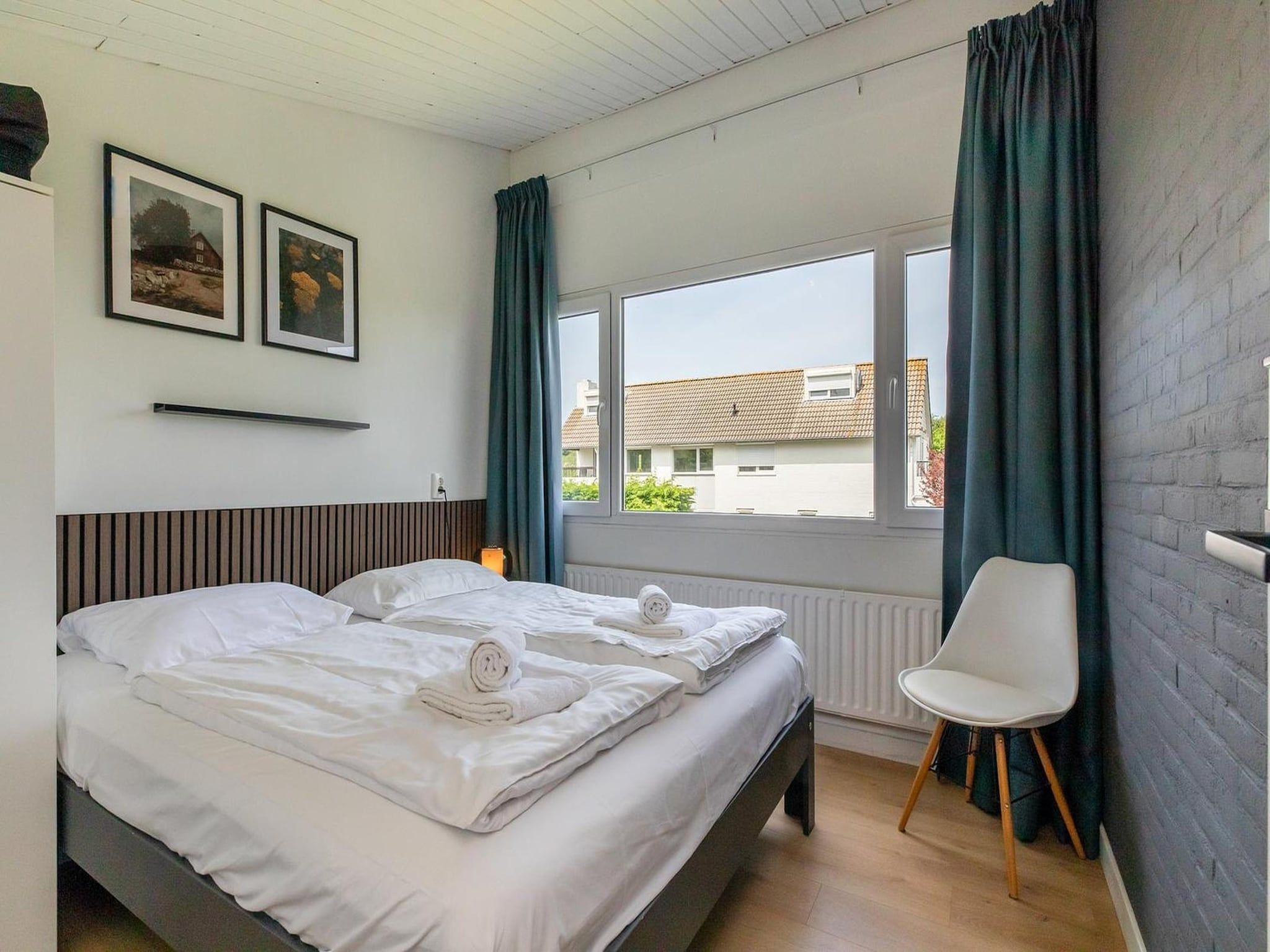 Een slaapkamer van Lepelblad 7 in Nieuwvlietbad