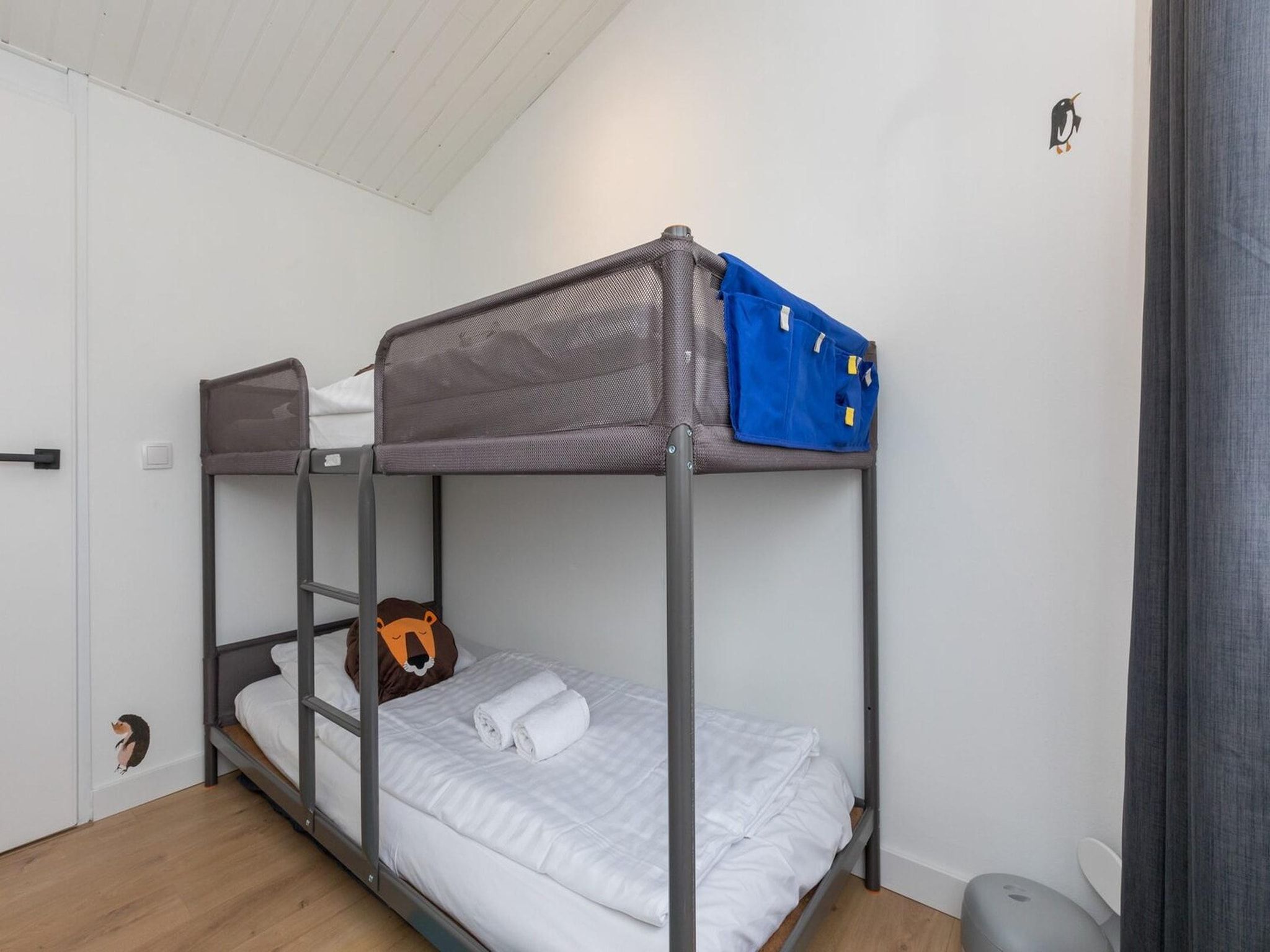 Een slaapkamer van Lepelblad 7 in Nieuwvlietbad