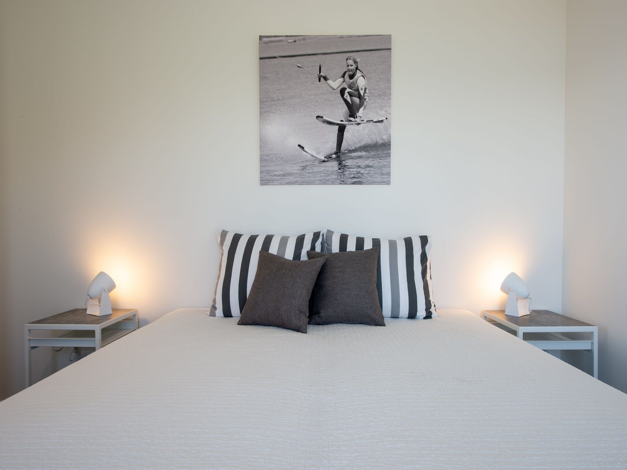 Een slaapkamer van Appartement 4c  Schotsman Watersport in Kamperland