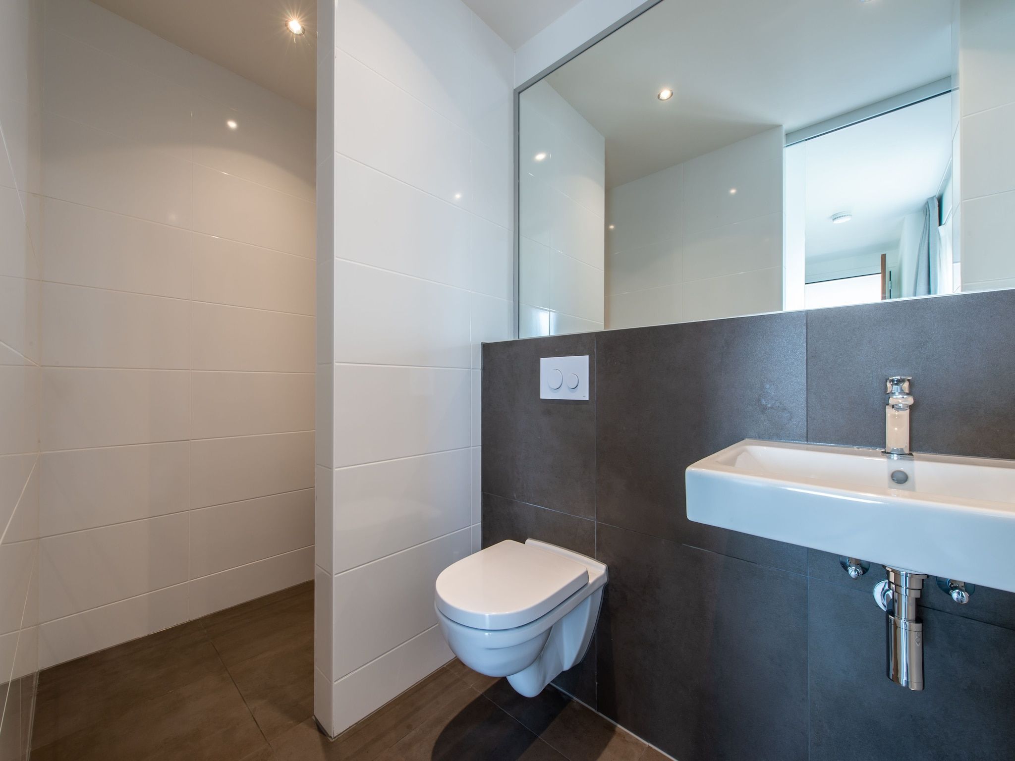 De badkamer van Appartement 4c  Schotsman Watersport in Kamperland