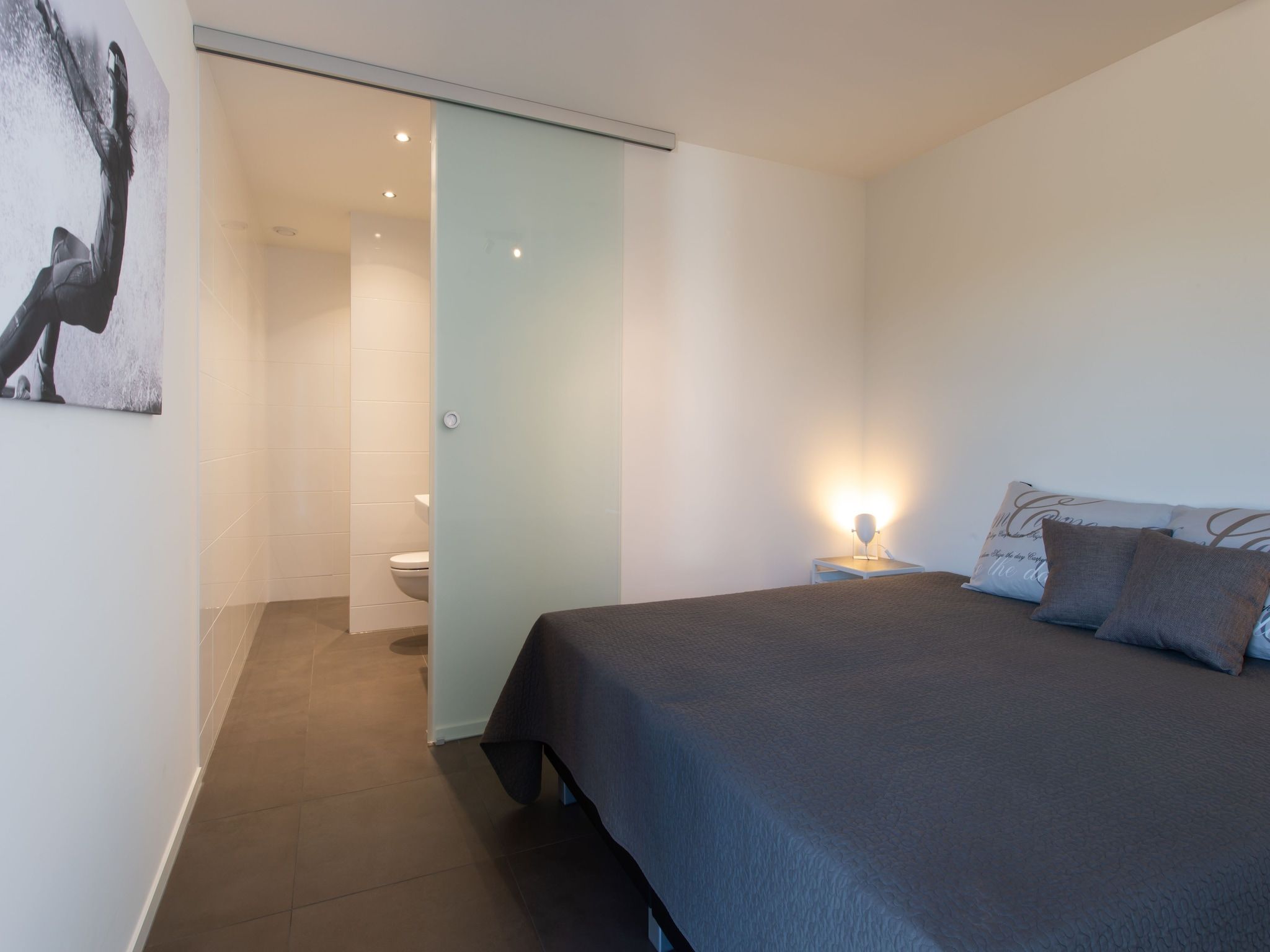 Een slaapkamer van Appartement 4c  Schotsman Watersport in Kamperland