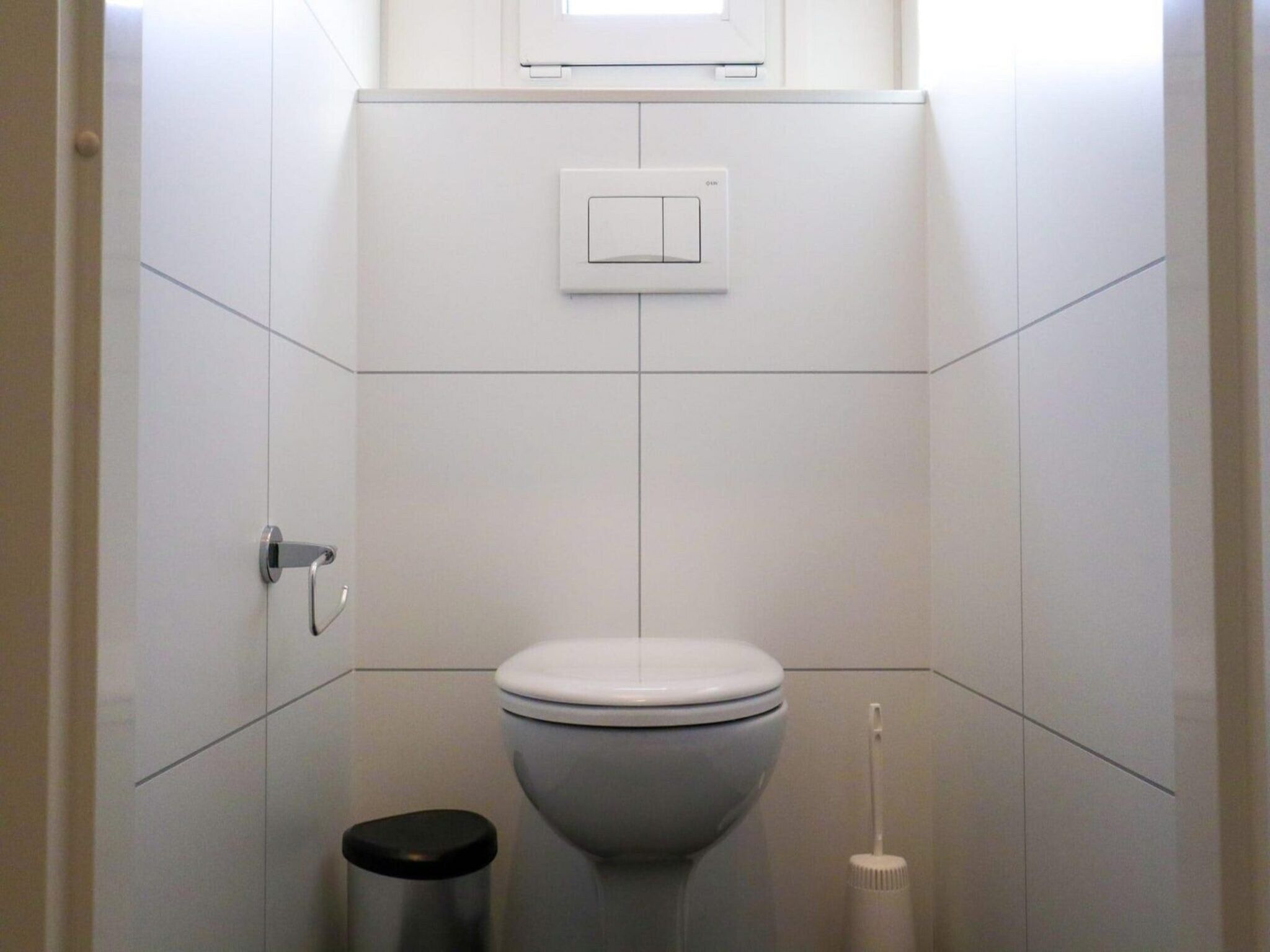 De badkamer van Beach House 4 in Olburgen