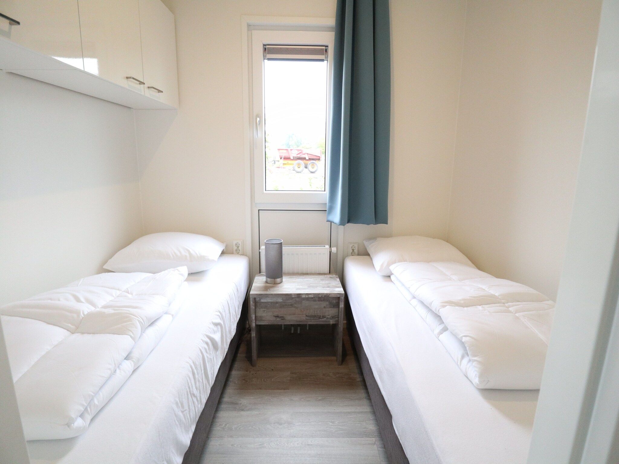 Een slaapkamer van Cube la Mer 4 in Olburgen