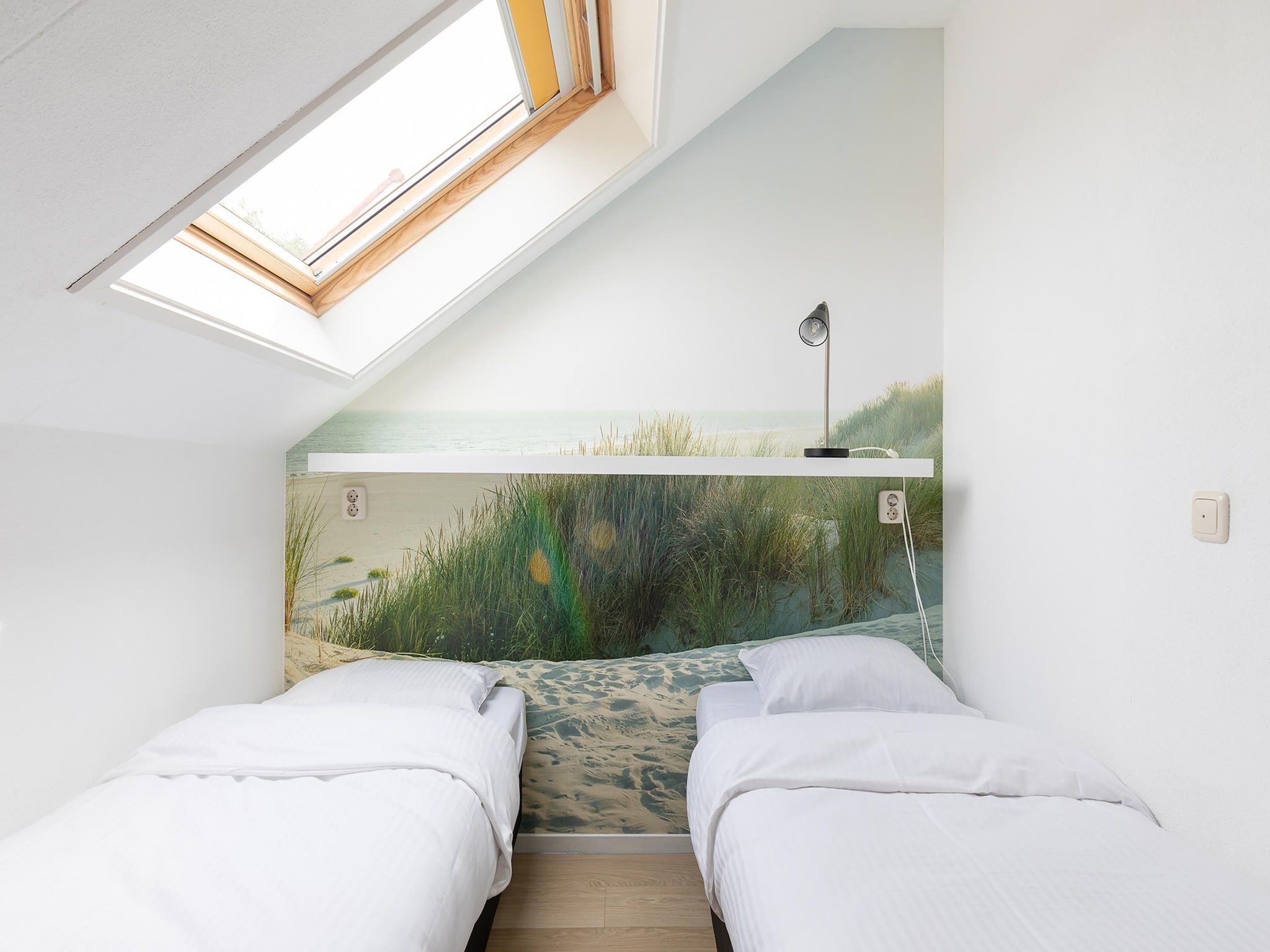 Een slaapkamer van Bramerduin in Nes