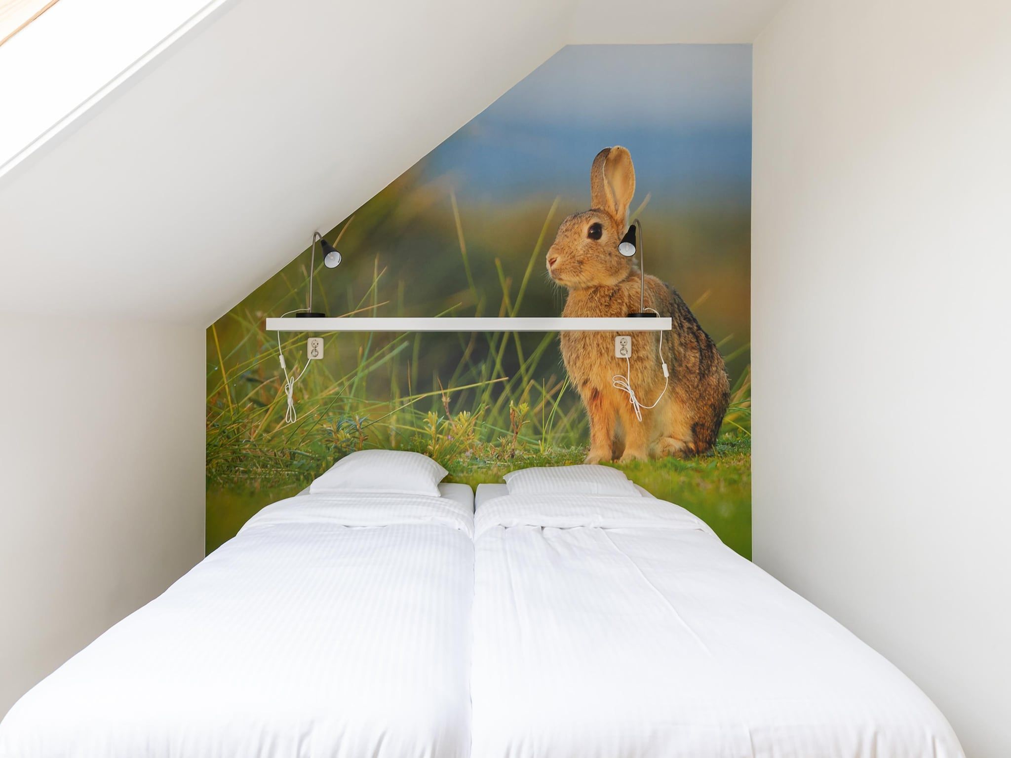 Een slaapkamer van Bramerduin in Nes