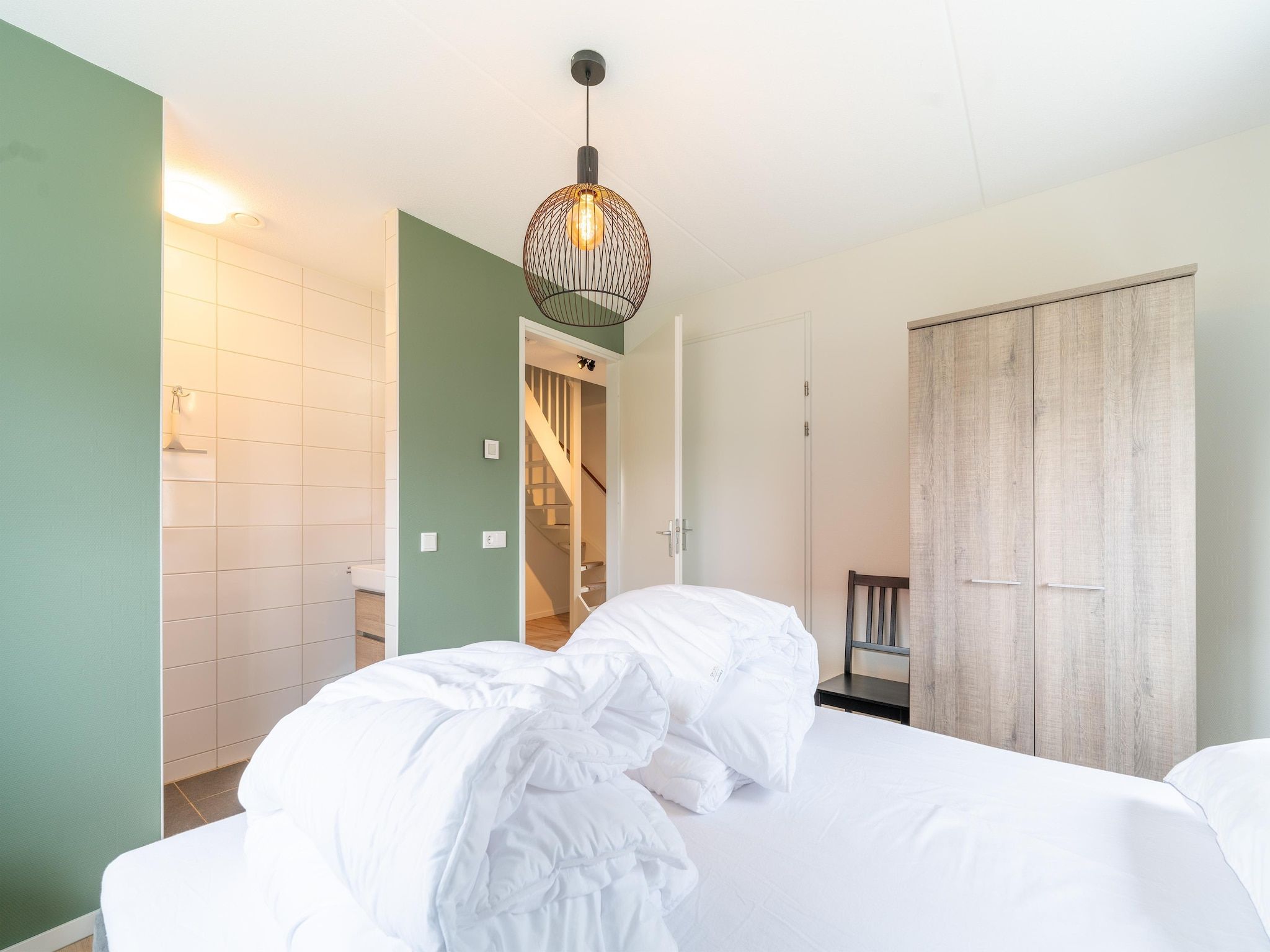 Een slaapkamer van De Botter Huis Nr 15 in Scherpenisse