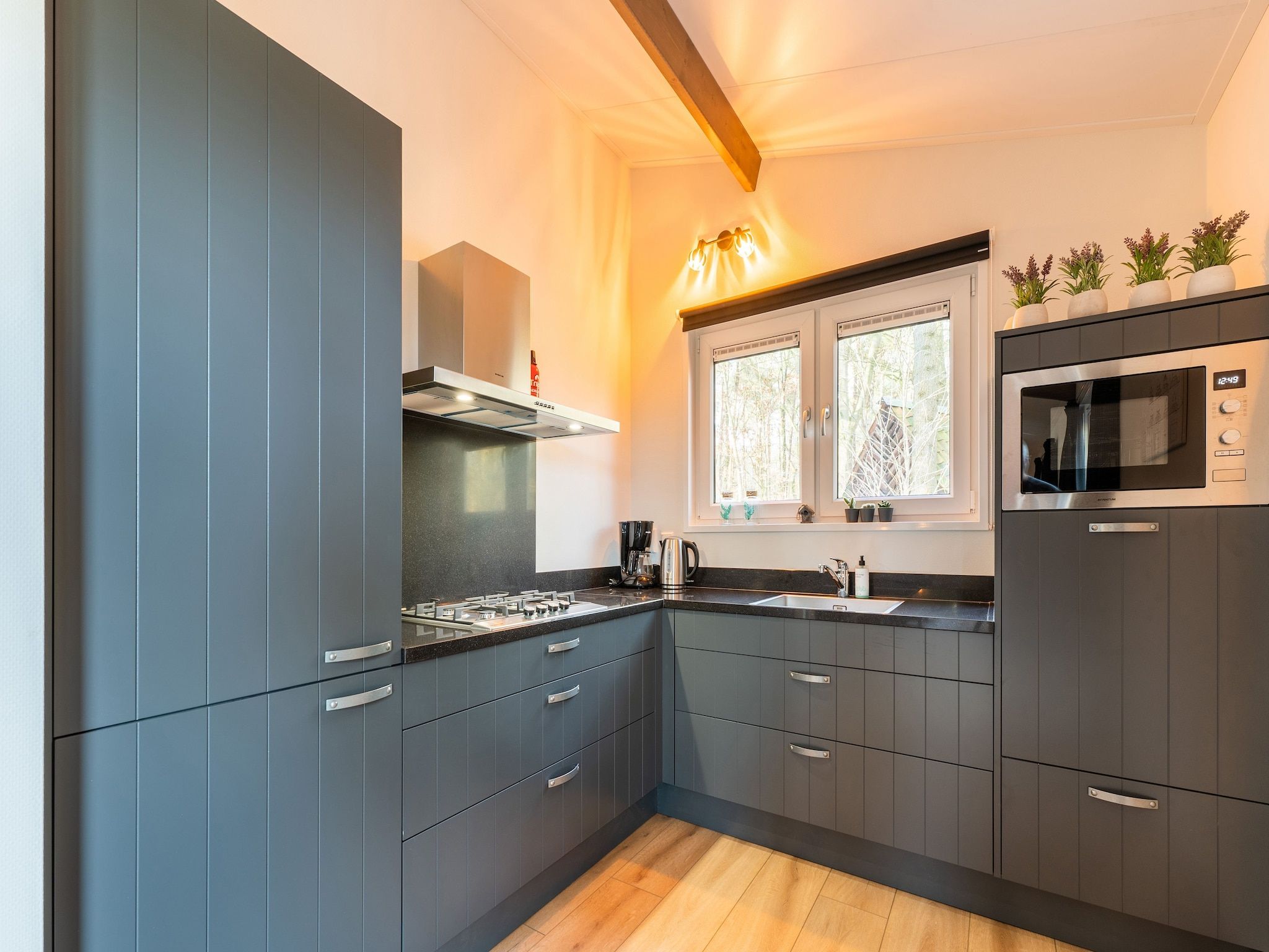 De keuken van De Hooischuur in Hellendoorn in Hellendoorn