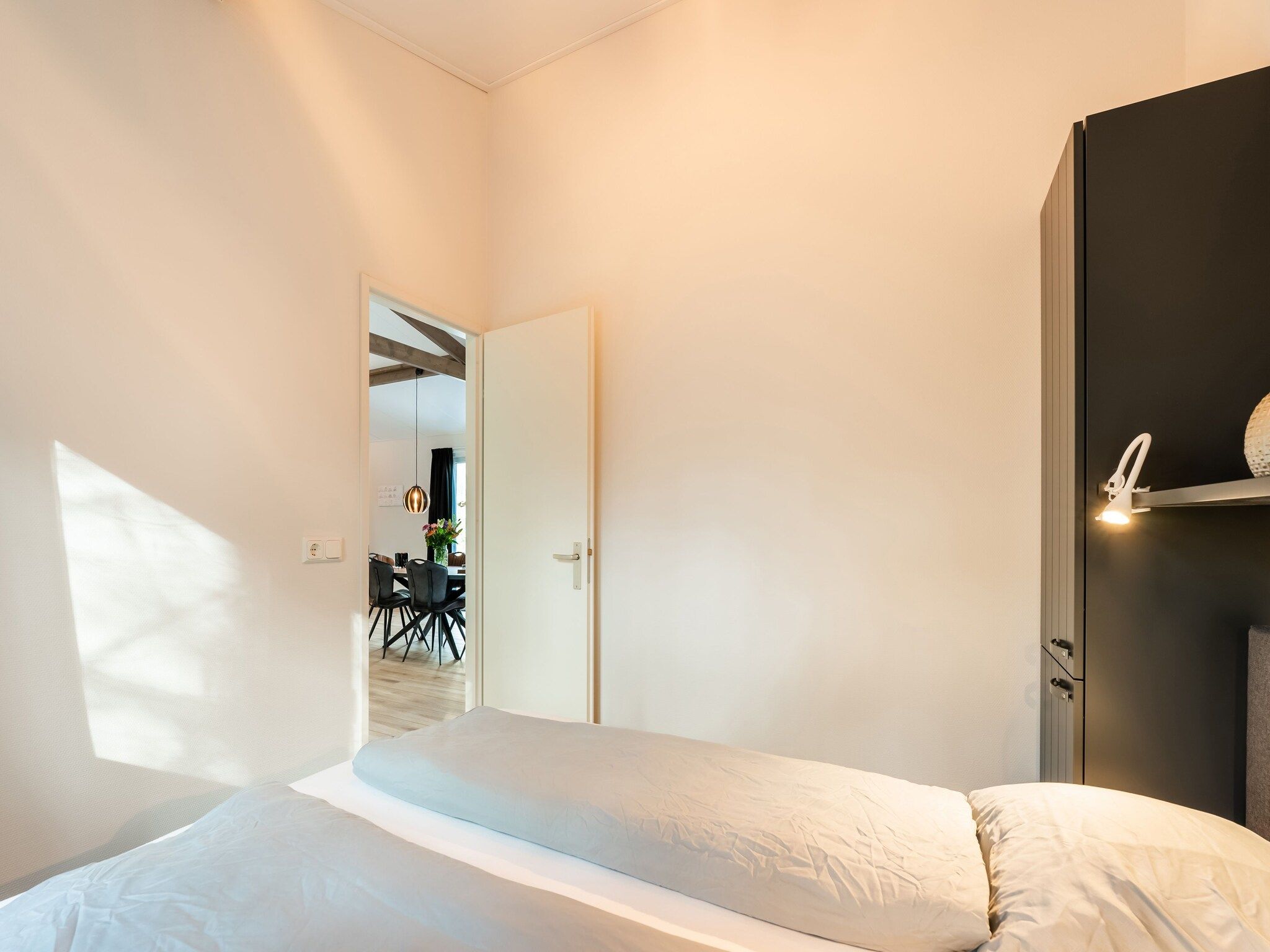 Een slaapkamer van De Hooischuur in Hellendoorn in Hellendoorn