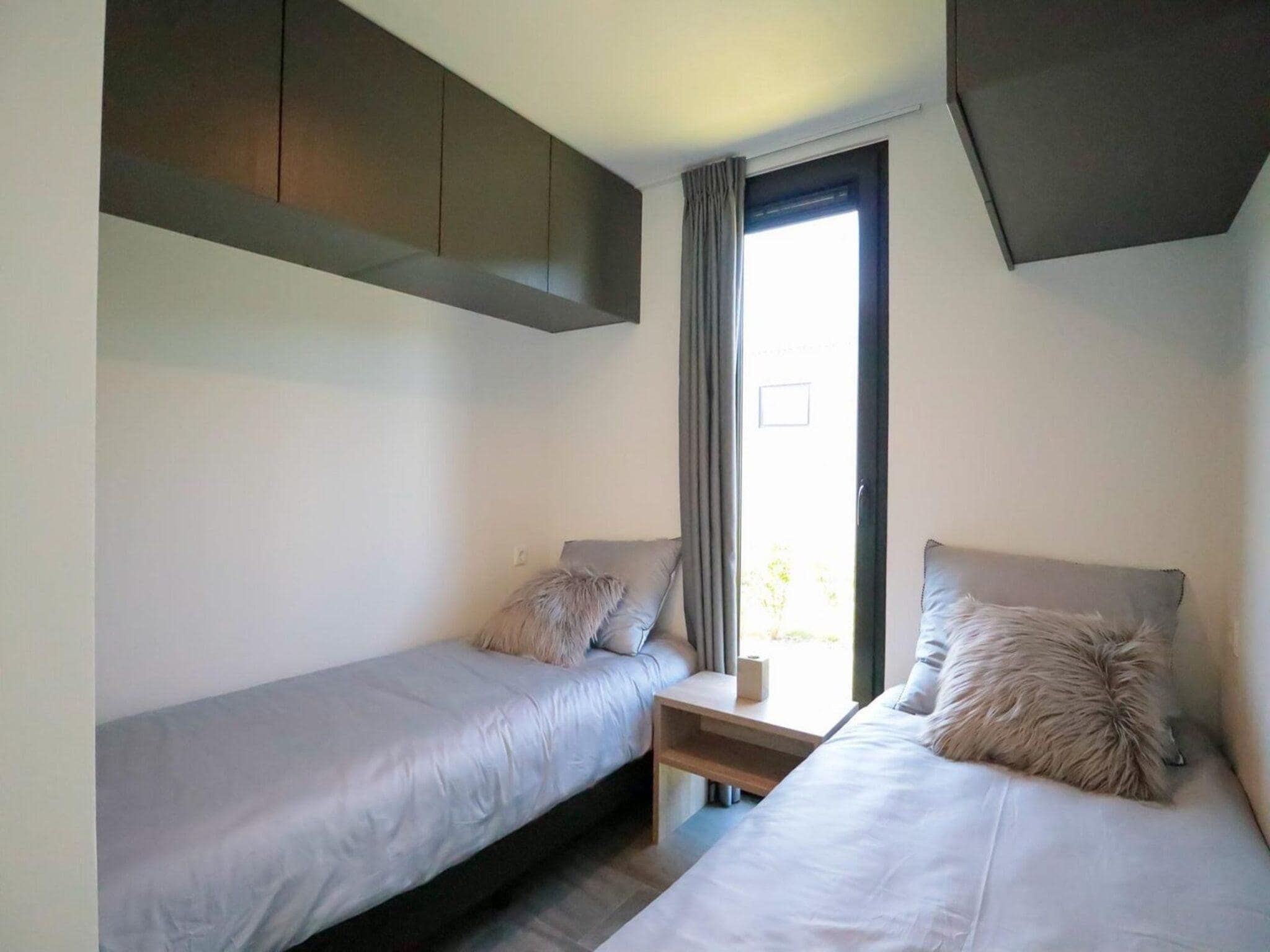 Een slaapkamer van Cube Exclusif Plus 6 in Nieuwvliet