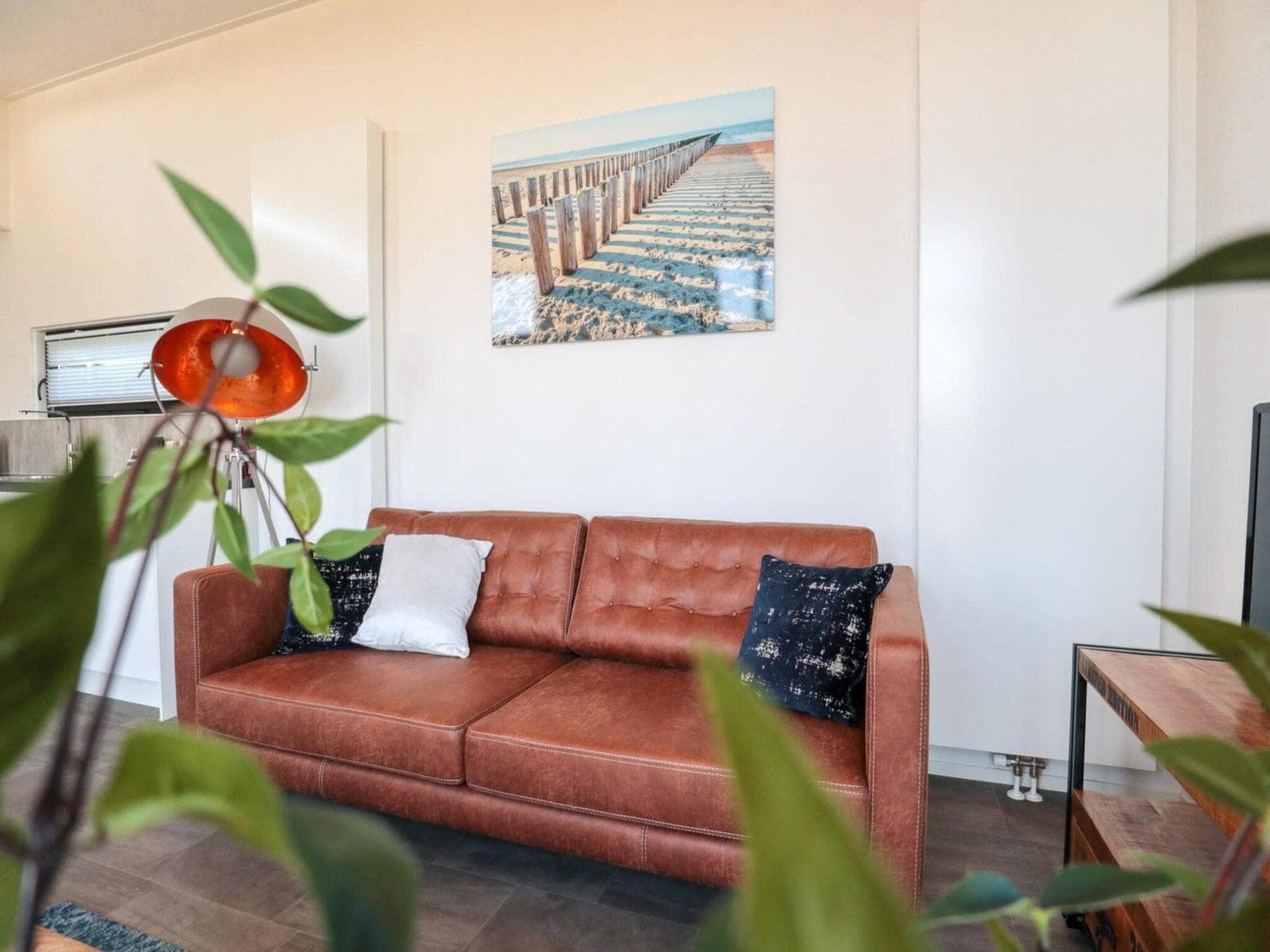 De woonkamer van Cube Exclusif Plus 6 in Nieuwvliet