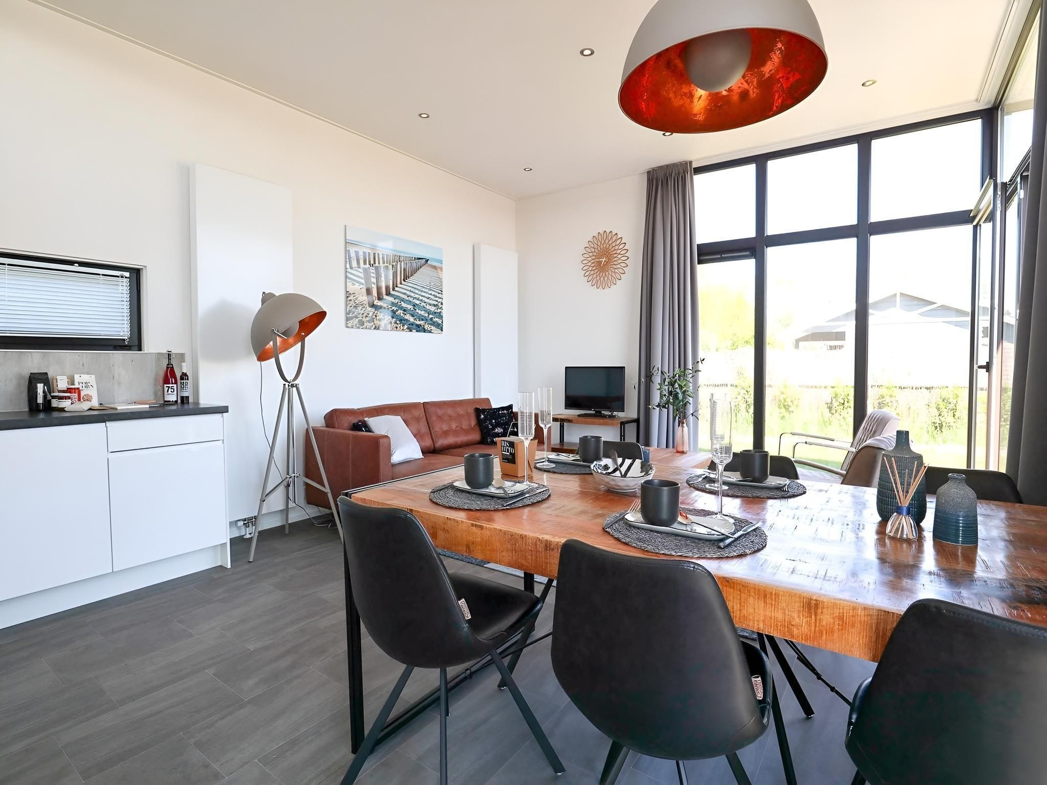 De eetkamer van Cube Exclusif Plus 6 in Nieuwvliet