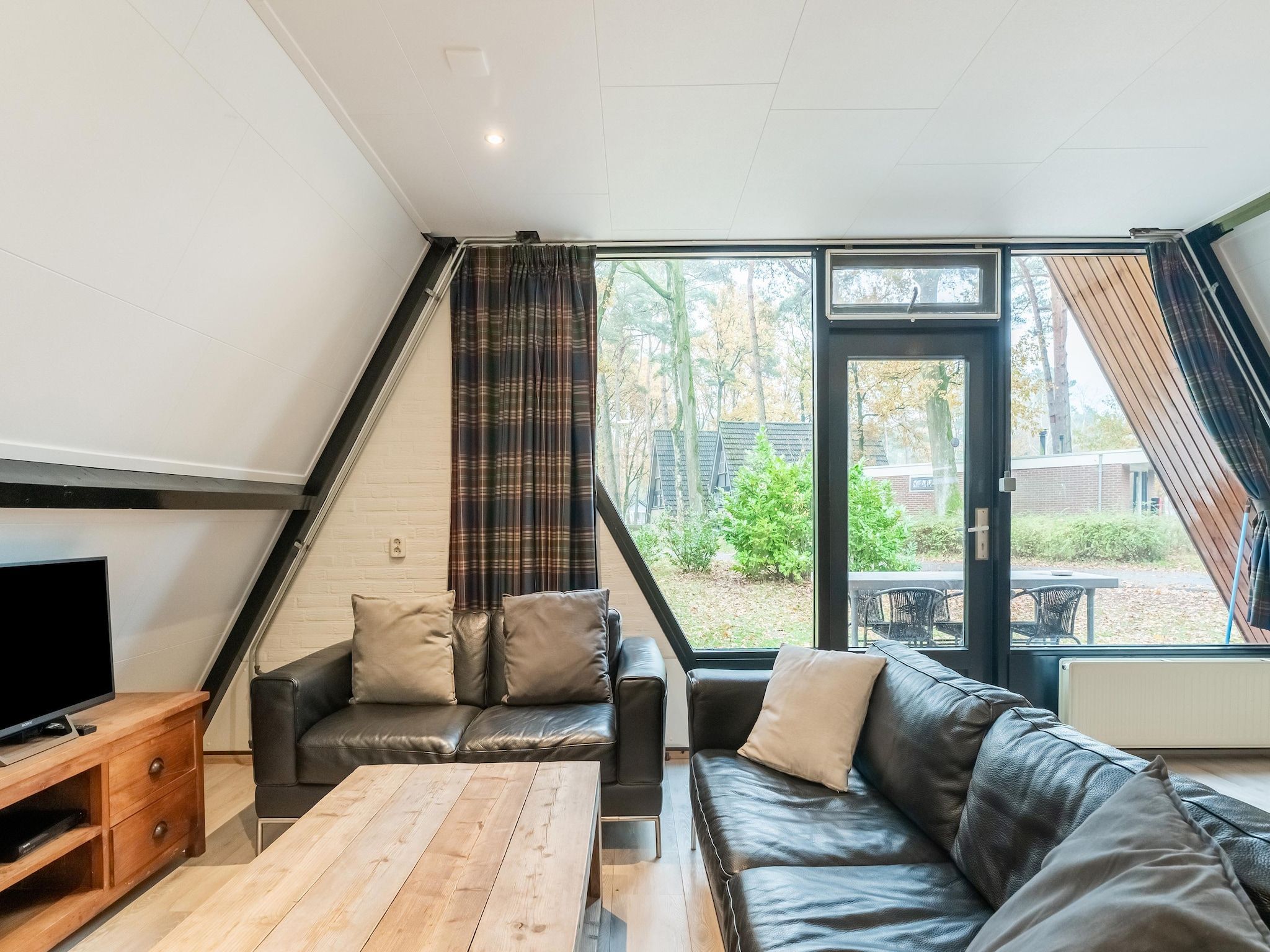 De woonkamer van Vosseven 54 Albatros in Stramproy