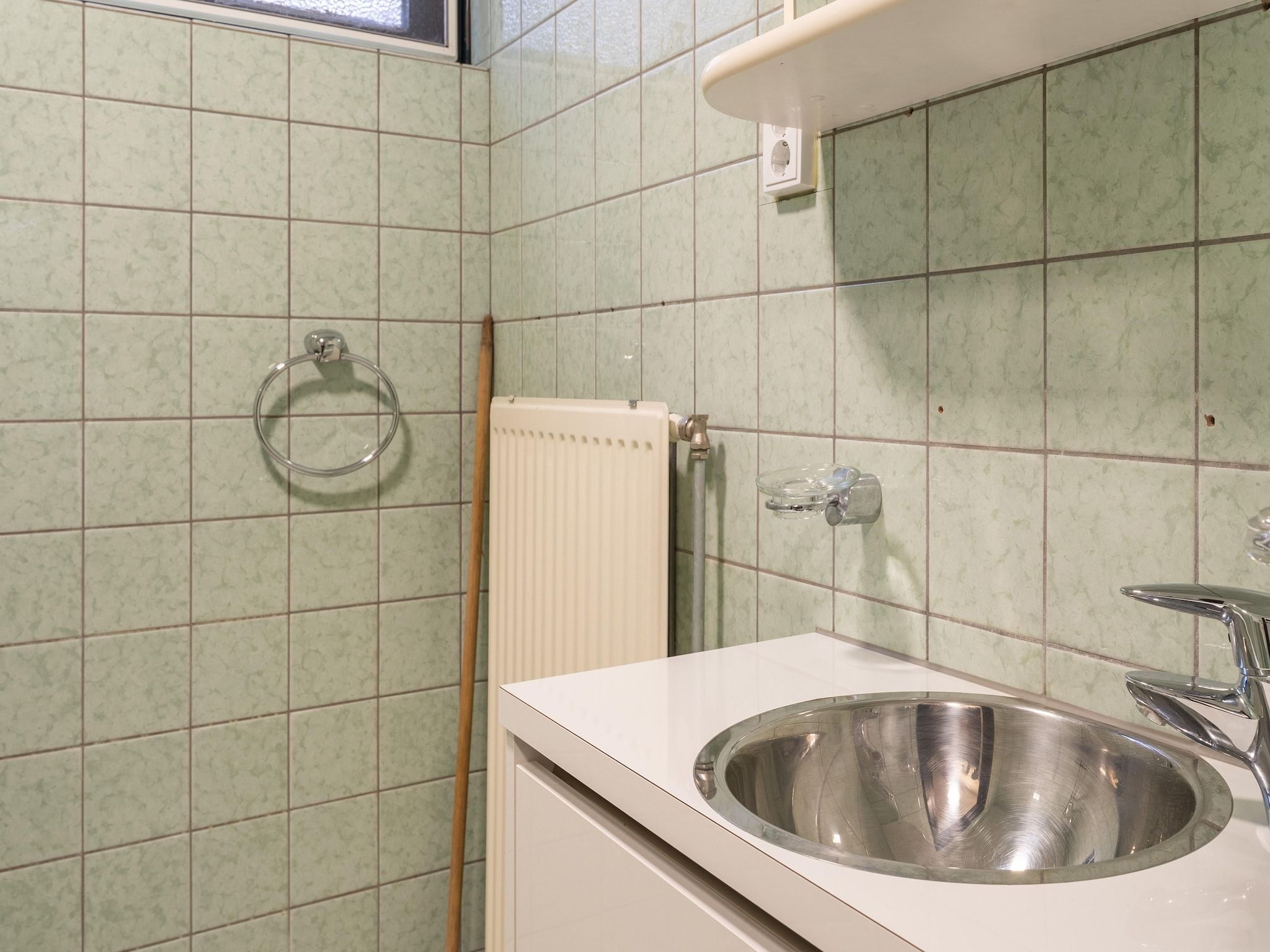 De badkamer van Vosseven 55 Annemoon in Stramproy
