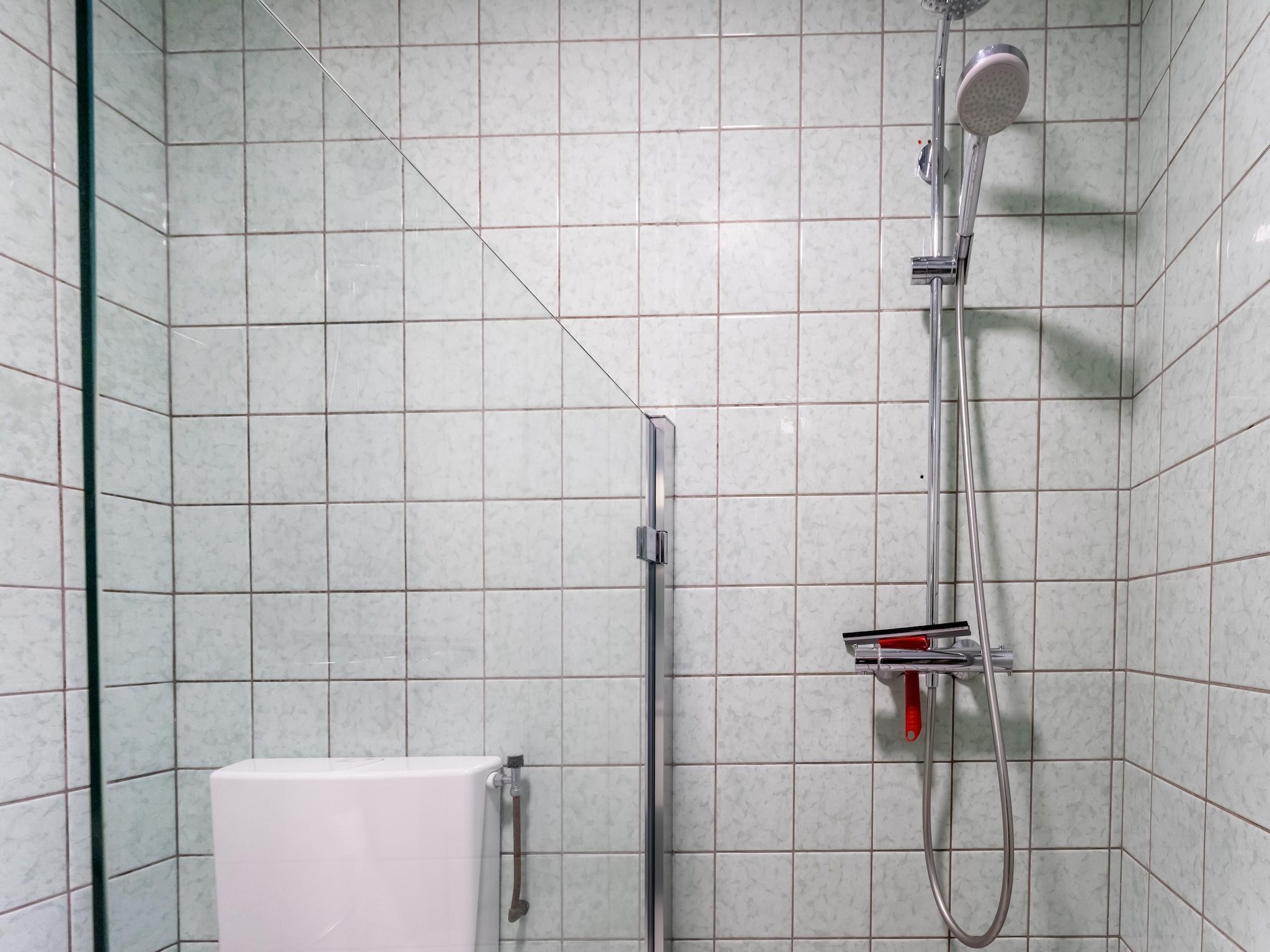 De badkamer van Vosseven 55 Annemoon in Stramproy