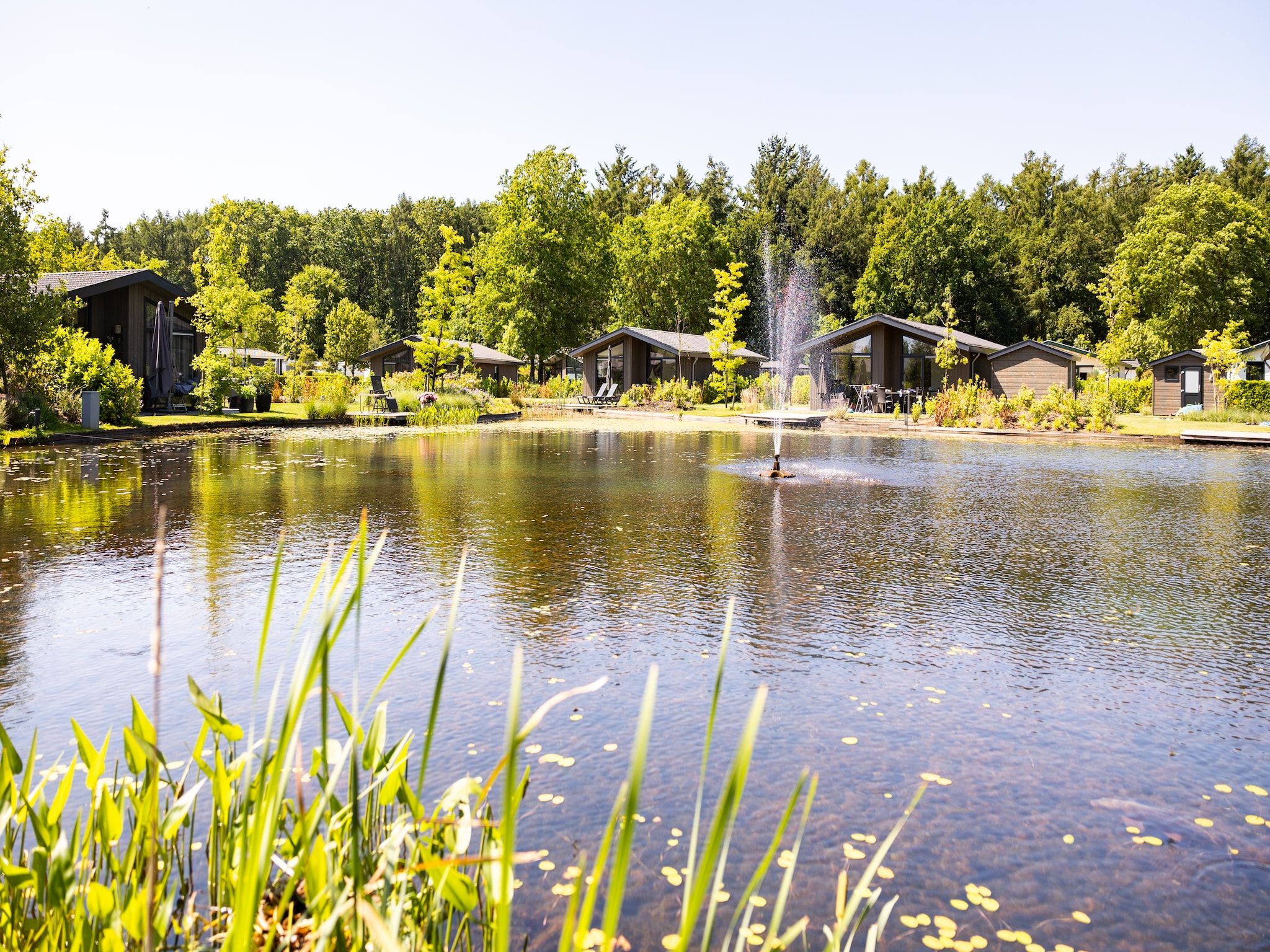 Parkfaciliteiten bij Vakantiepark Molenvelden 3 in Veldhoven
