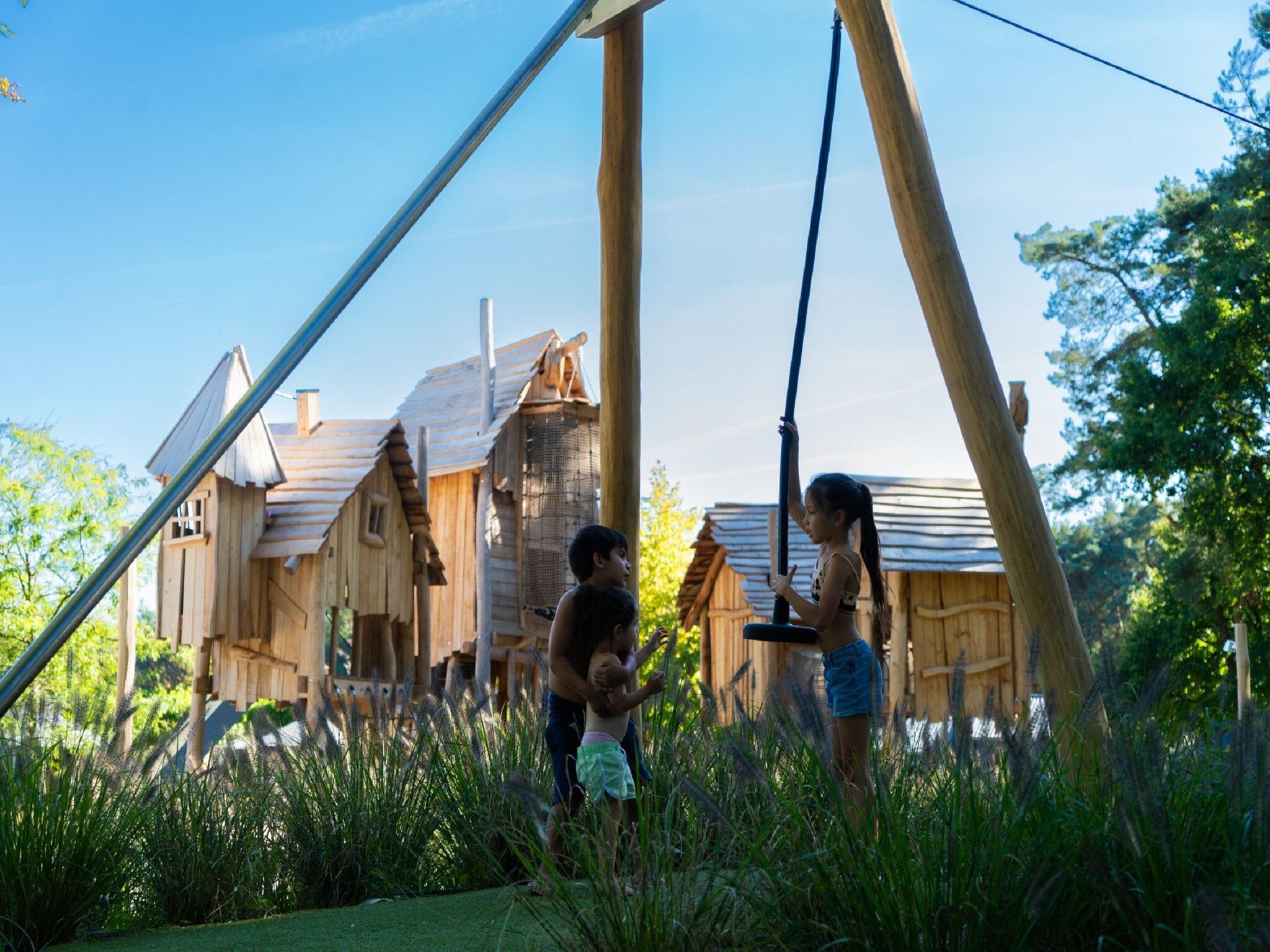 Parkfaciliteiten bij Vakantiepark Molenvelden 6 in Veldhoven