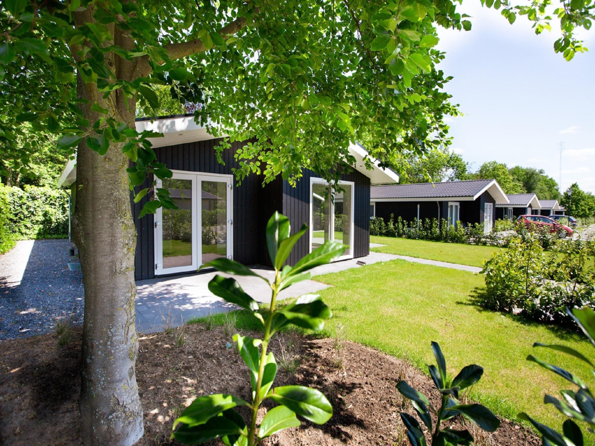 De buitenkant van Vakantiepark Molenvelden 6 in Veldhoven
