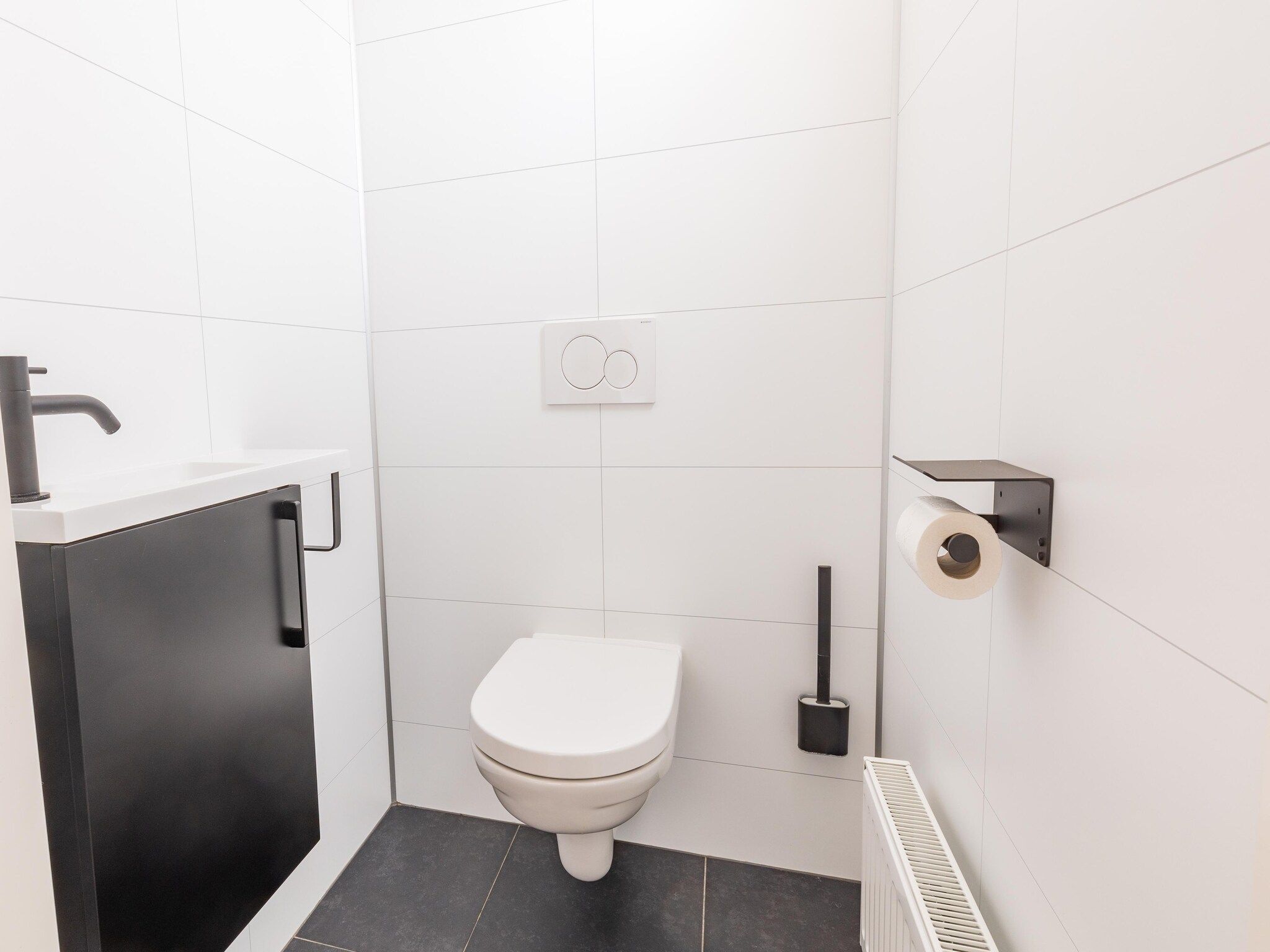 De badkamer van Vakantiepark Molenvelden 6 in Veldhoven