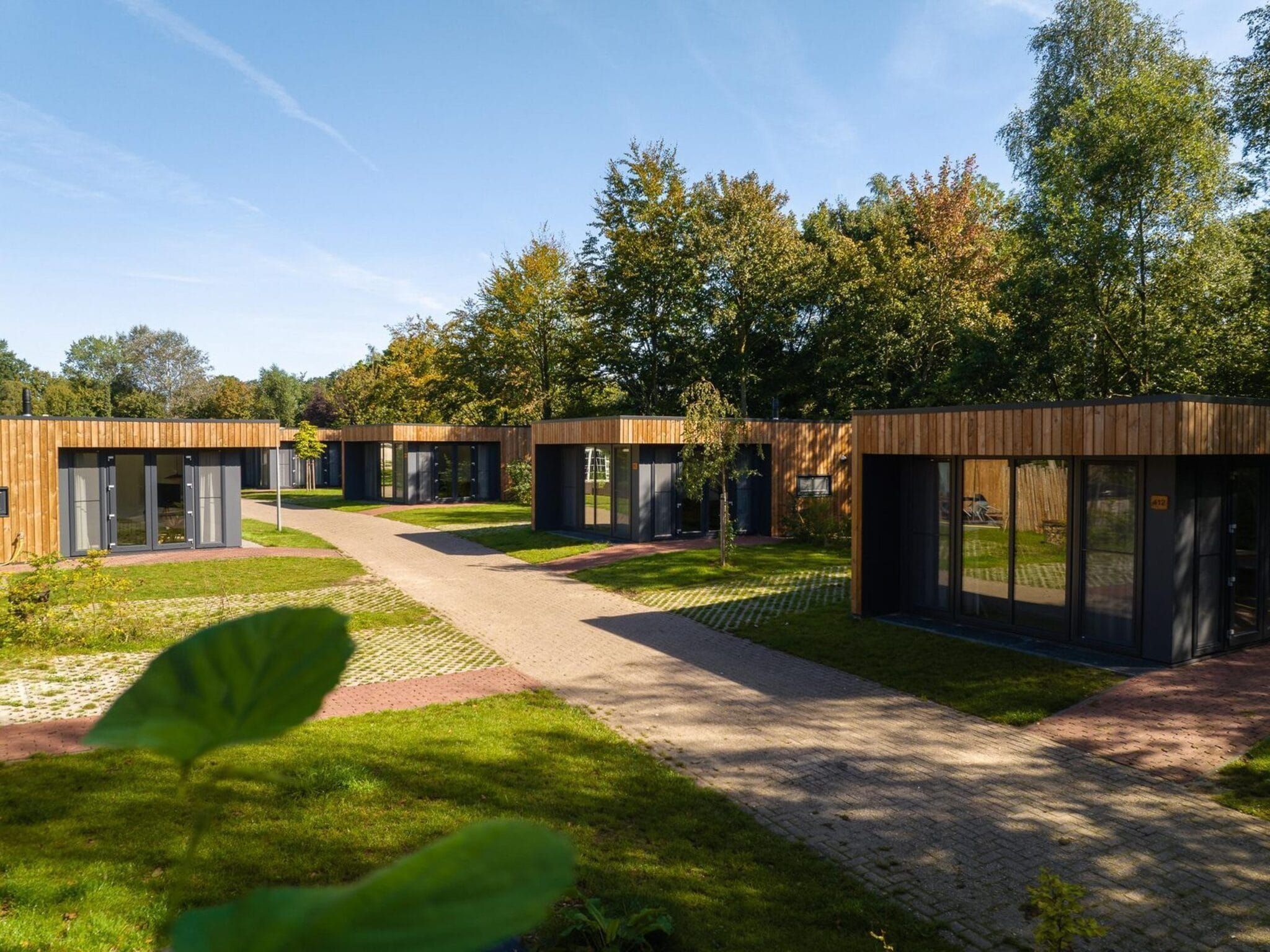 De buitenkant van Vakantiepark Mölke 35 in Zuna