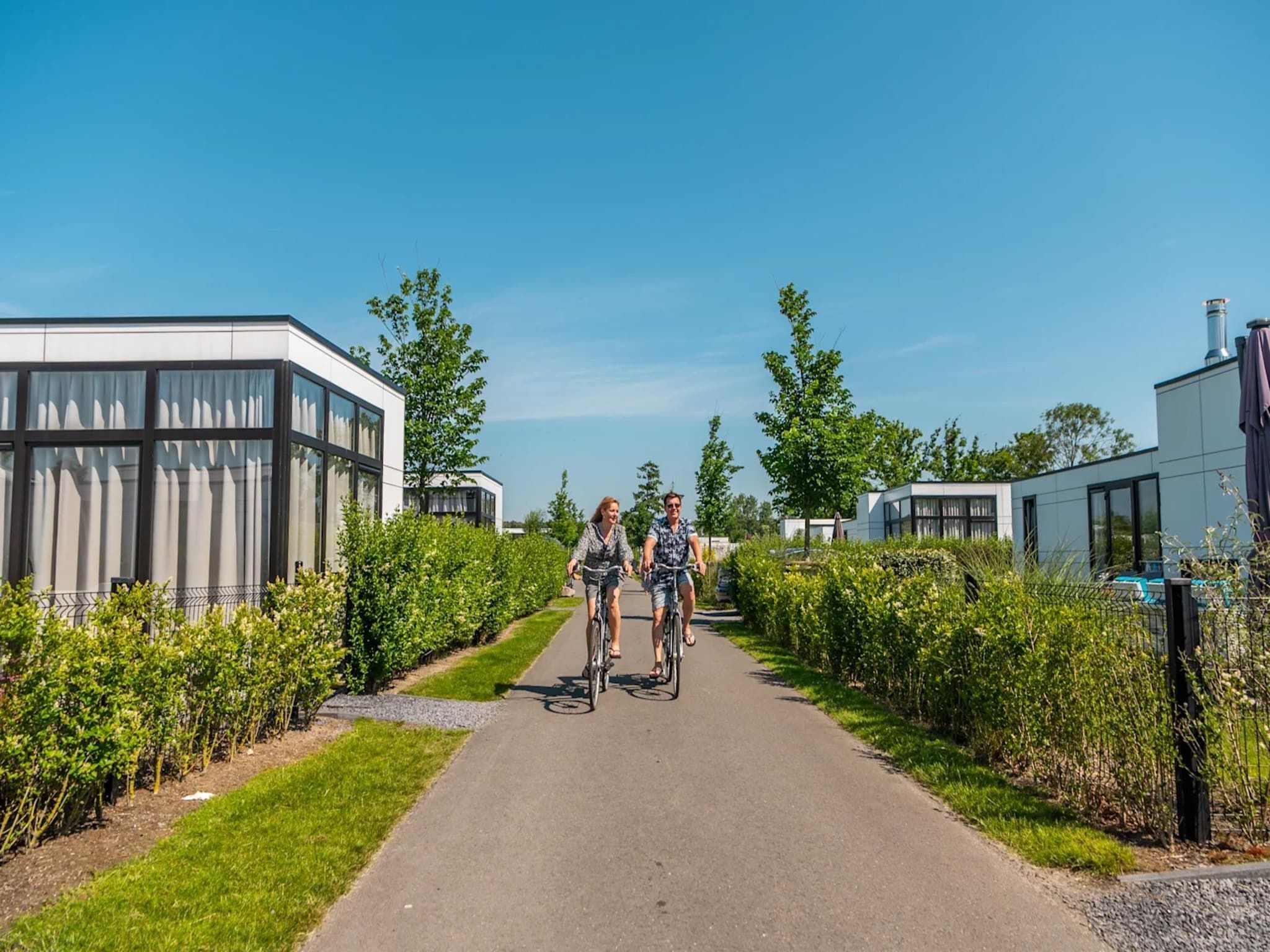 Parkfaciliteiten bij Cabana 4 in Breskens