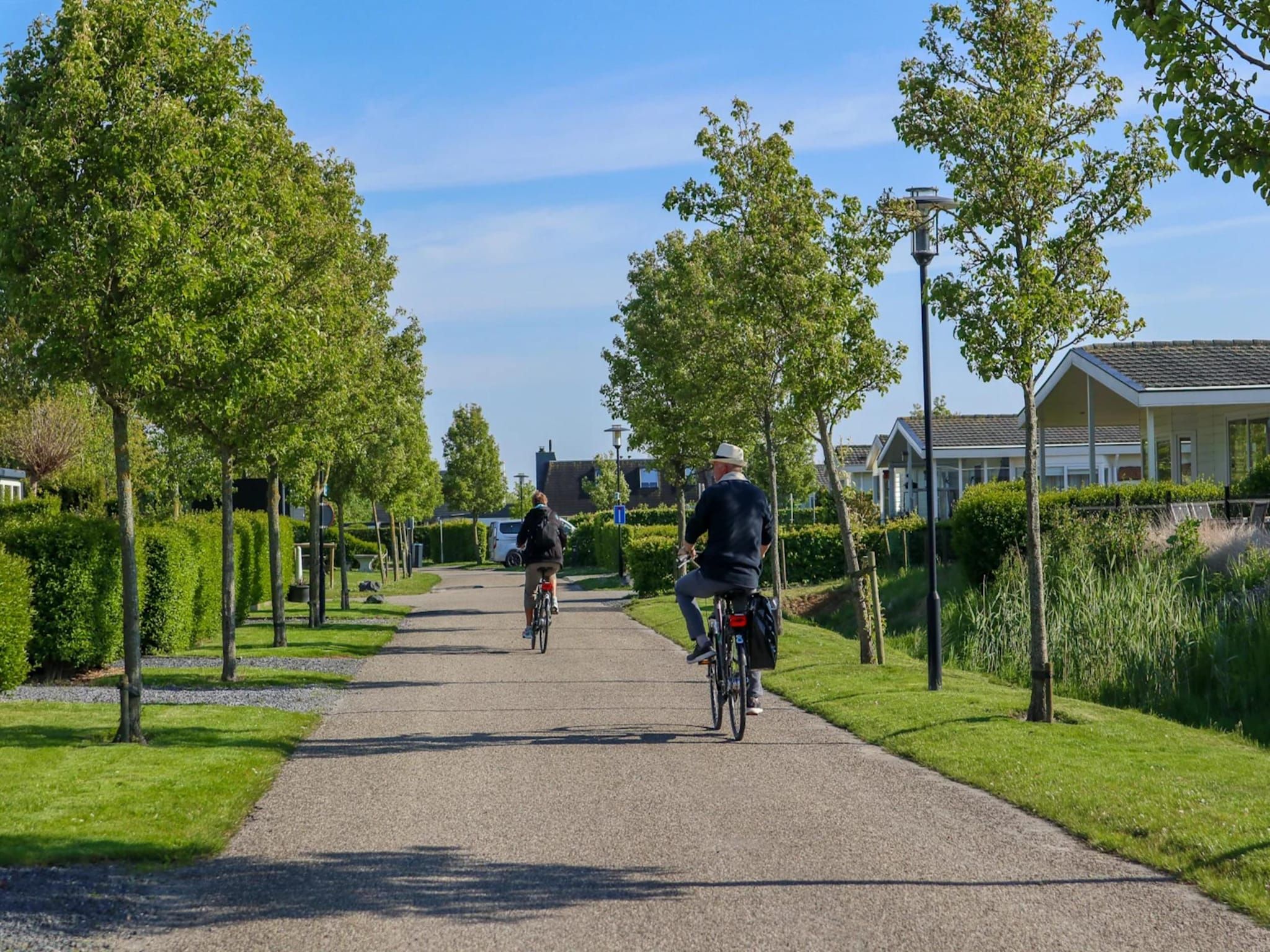 Parkfaciliteiten bij Cabana 4 in Breskens