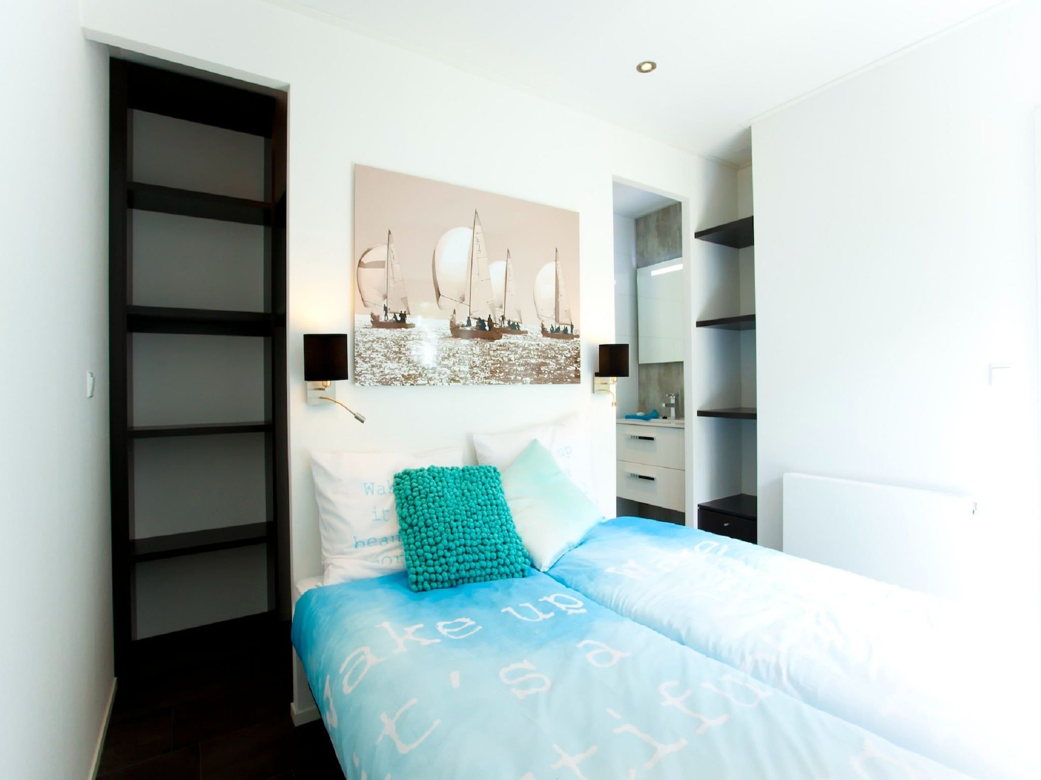 Een slaapkamer van Cube Elite 6 in Breskens