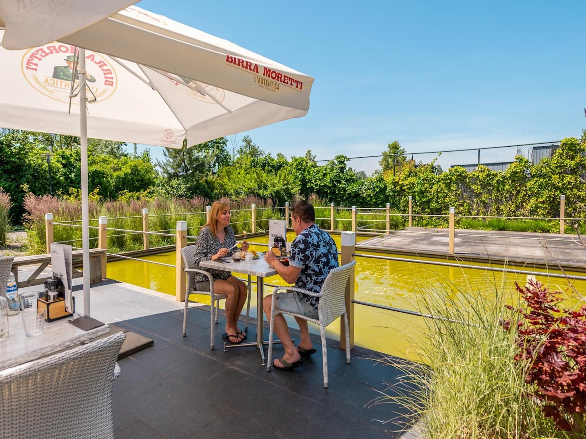 Parkfaciliteiten bij Cube la Mer 4 in Breskens