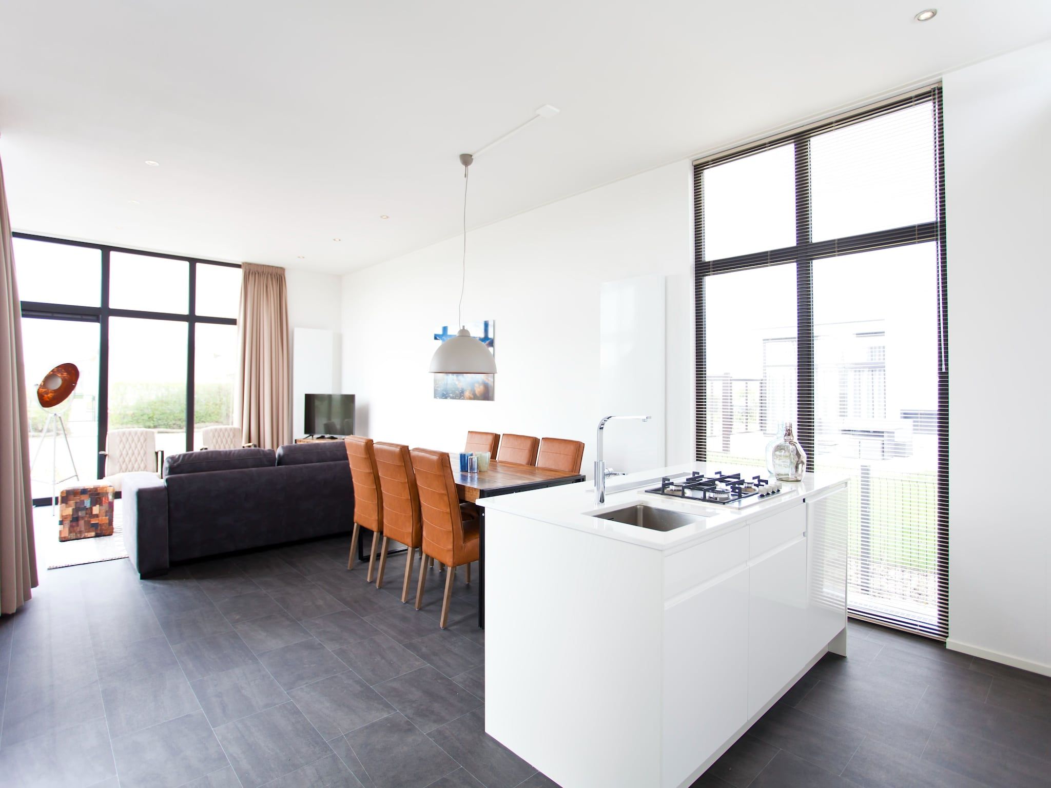 De keuken van L-Cube 6 in Breskens