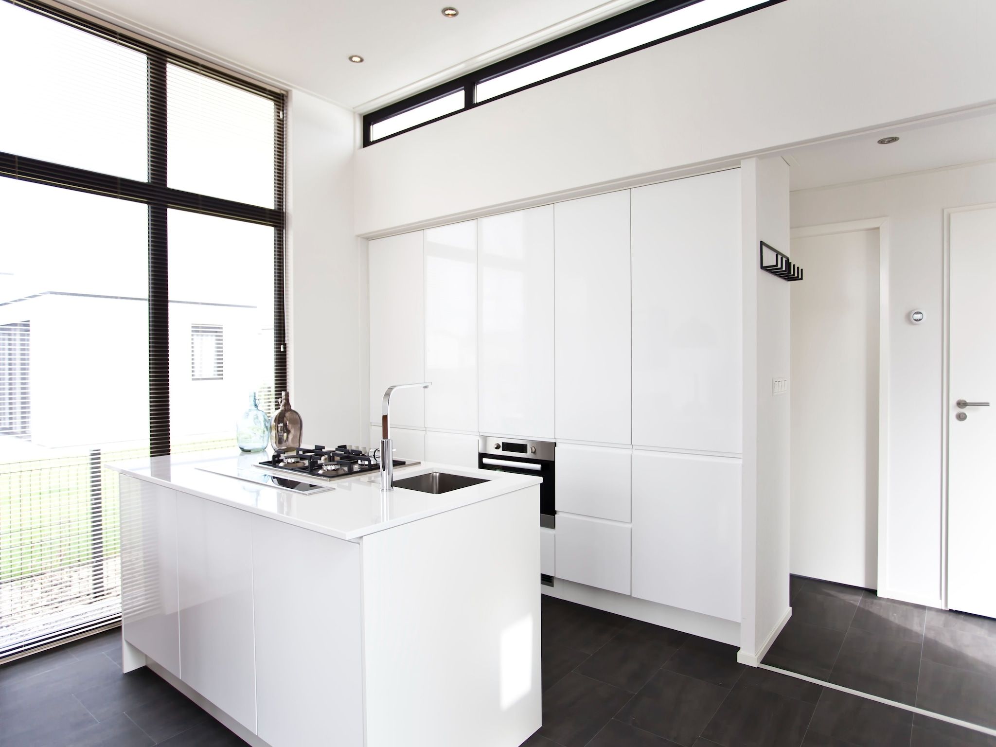 De keuken van L-Cube 6 in Breskens
