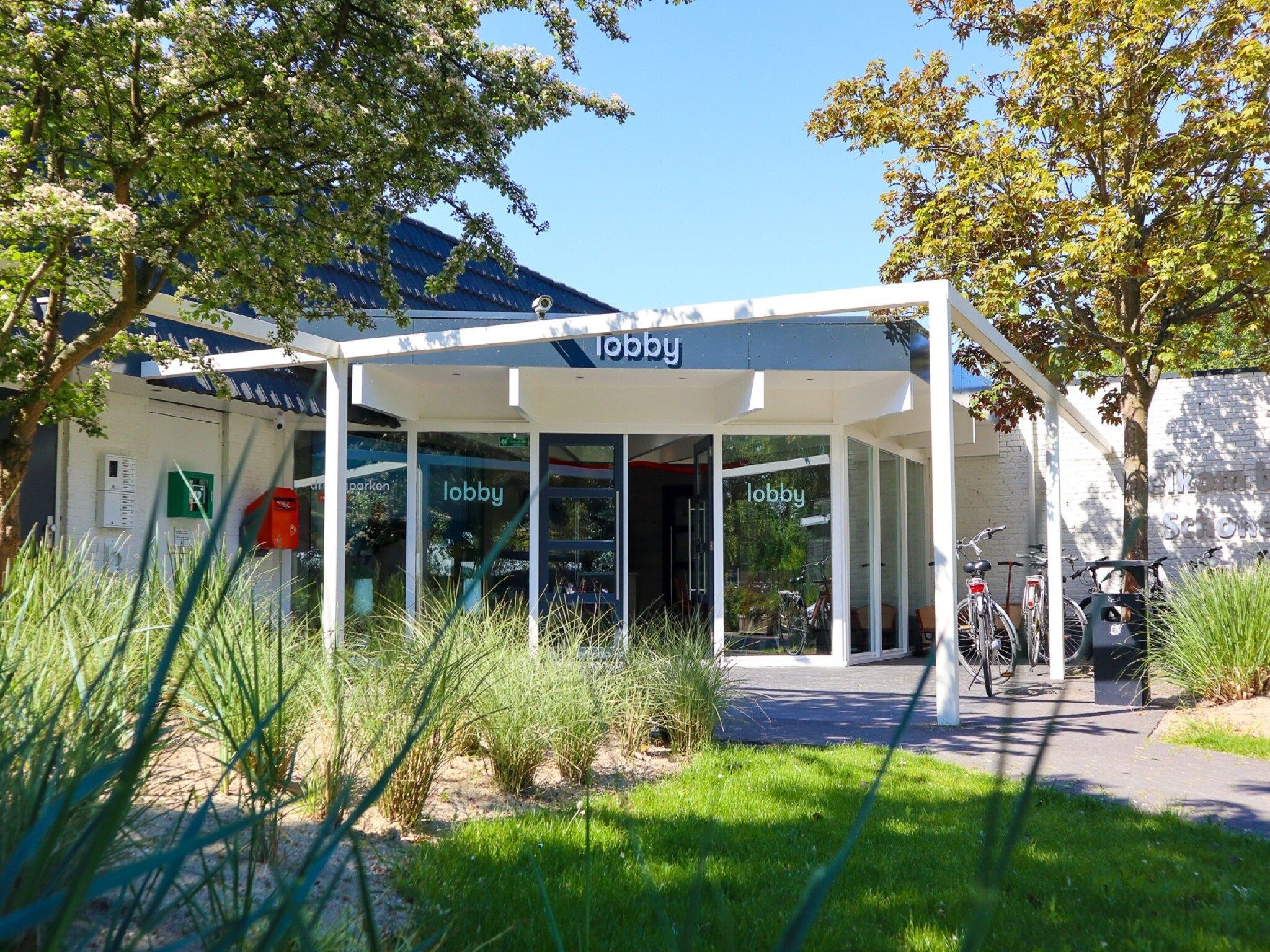 Parkfaciliteiten bij Unique 4 in Breskens
