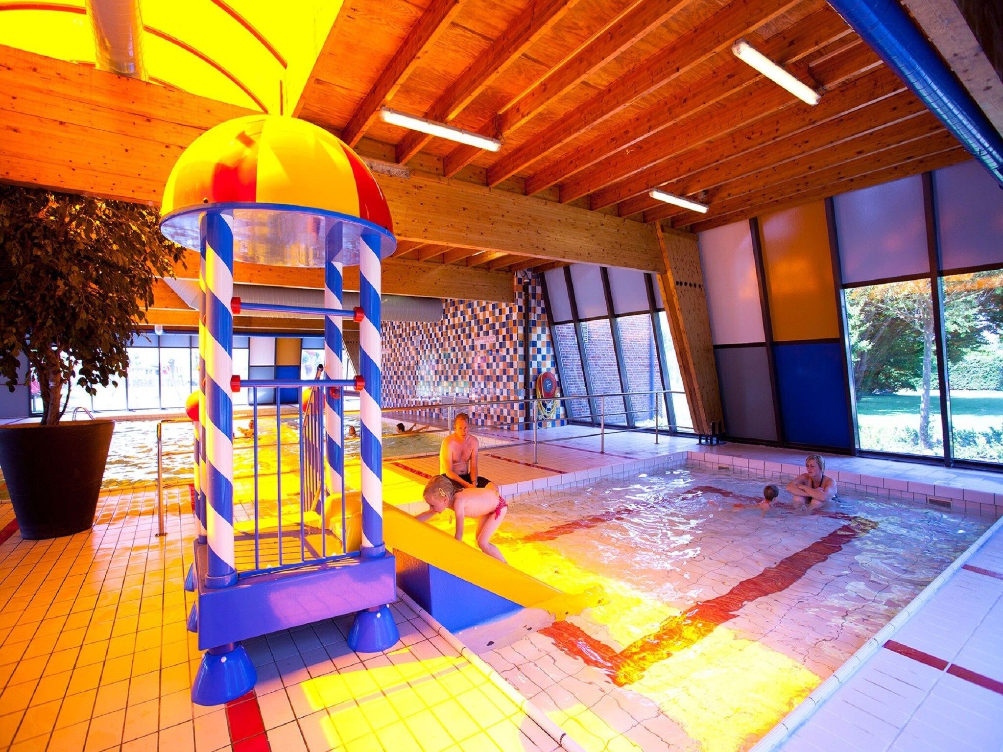 Parkfaciliteiten bij Unique 4 in Breskens