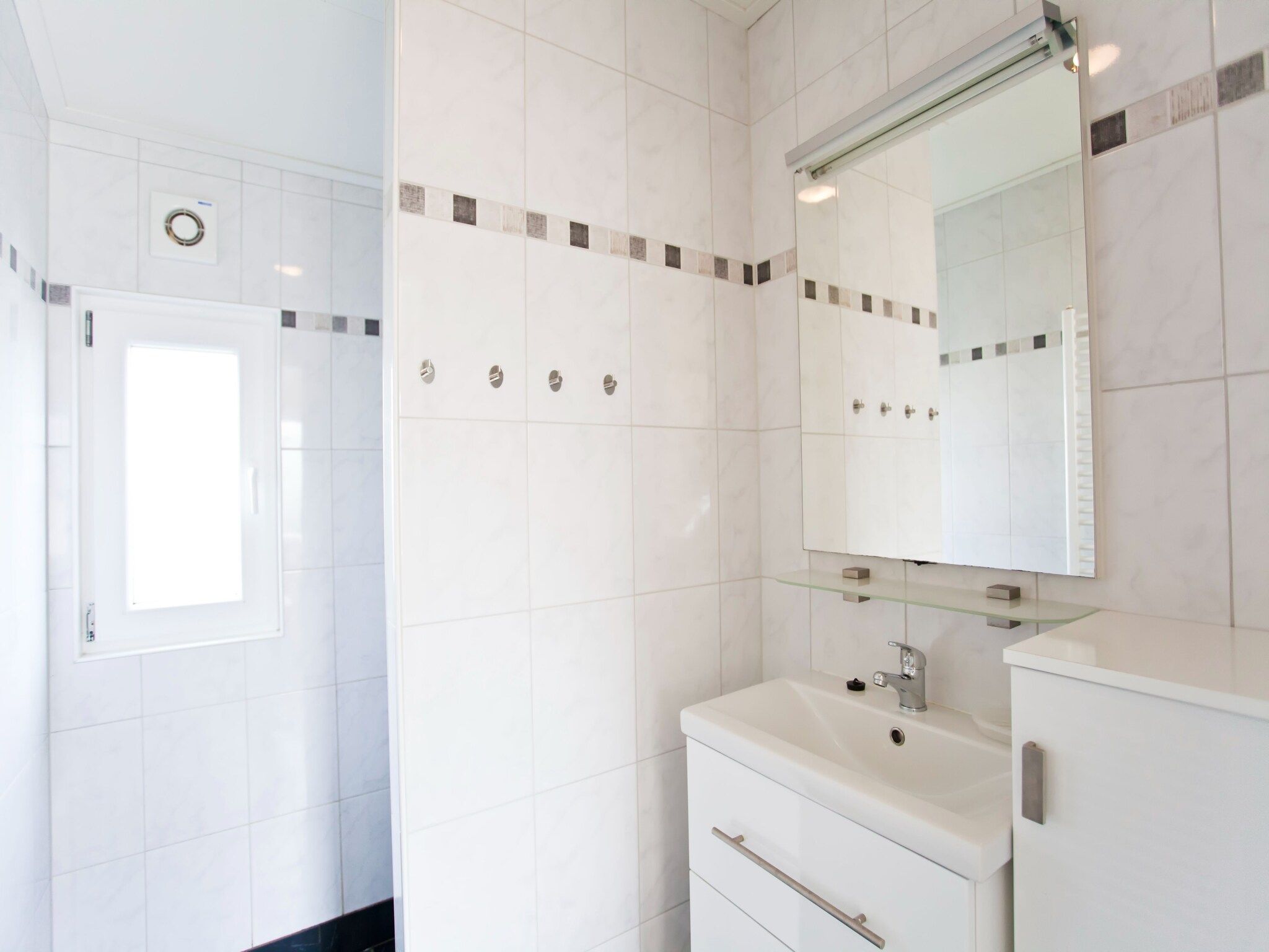 De badkamer van Unique Luxe 4 in Breskens