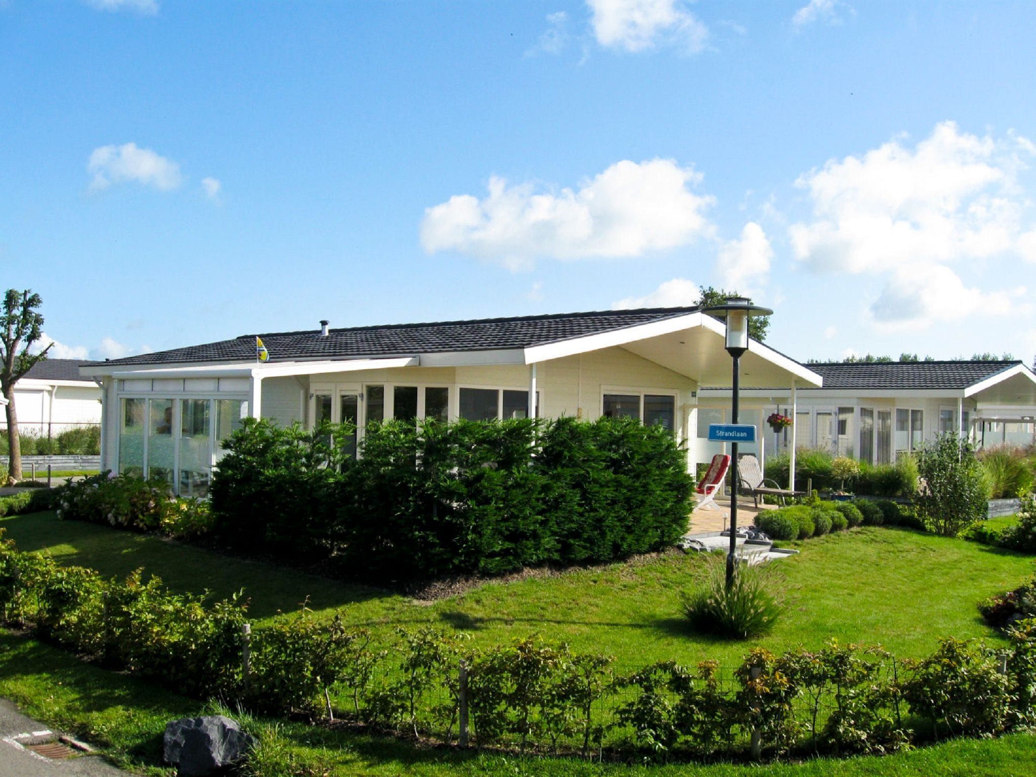 De buitenkant van Veranda 4 in Breskens