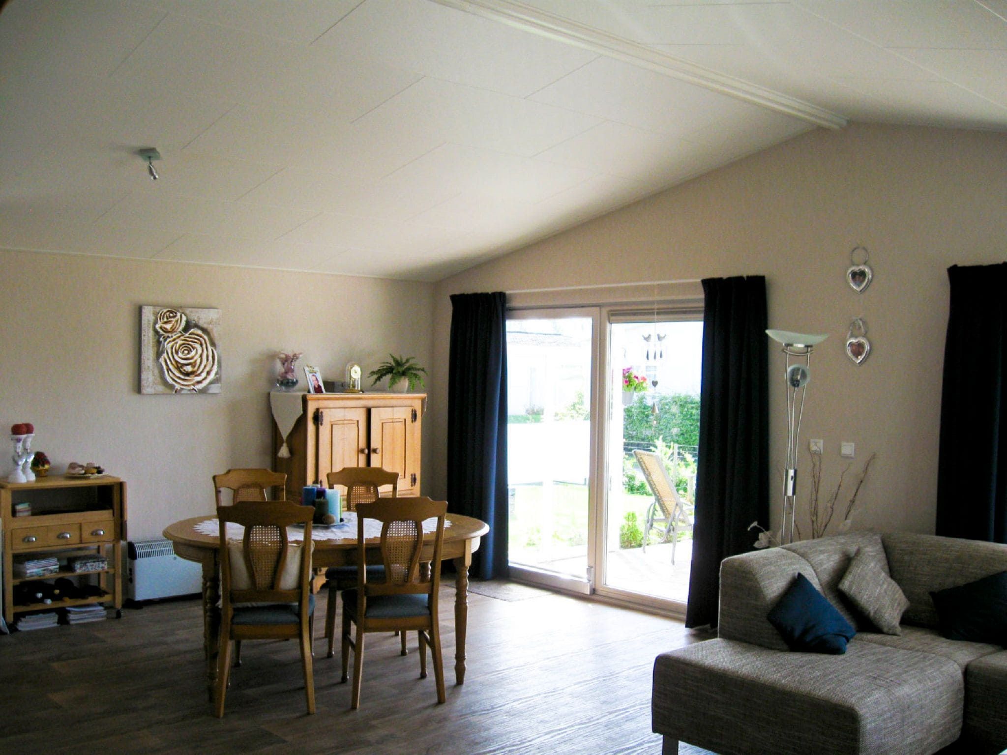 De woonkamer van Veranda 4 in Breskens