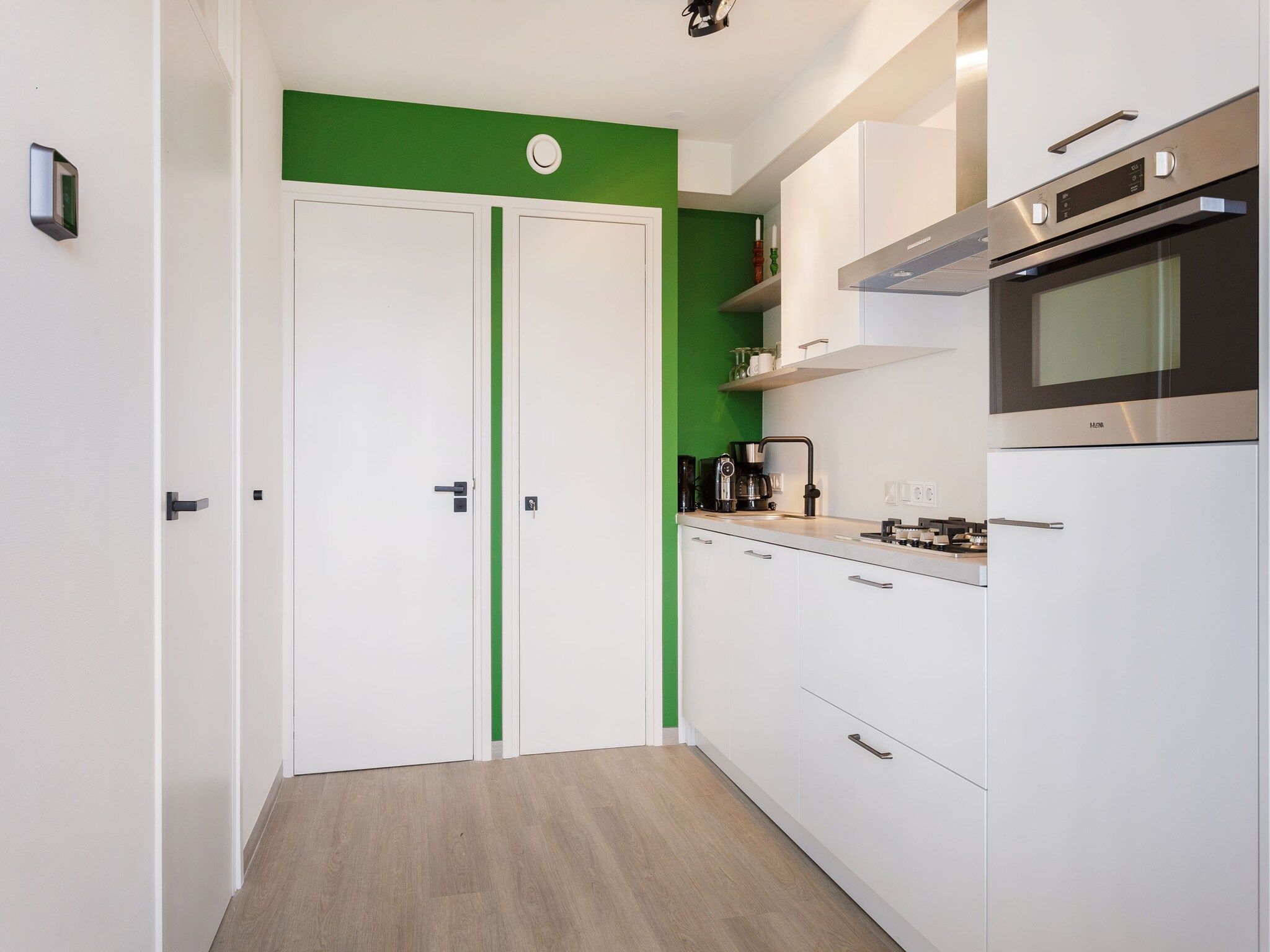 De keuken van Paviljoenwei 12-24 - begane grond in Offingawier