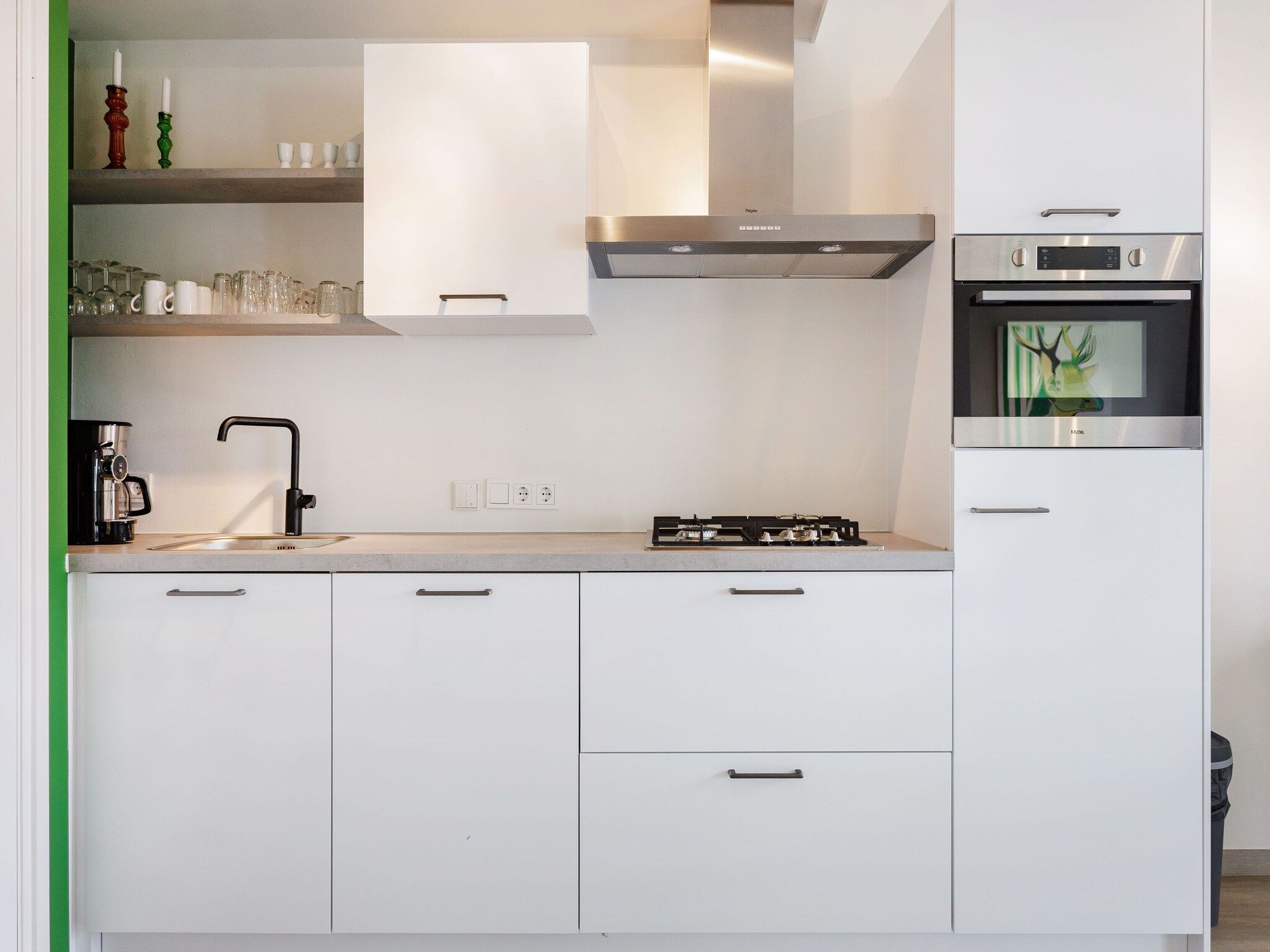 De keuken van Paviljoenwei 12-24 - begane grond in Offingawier