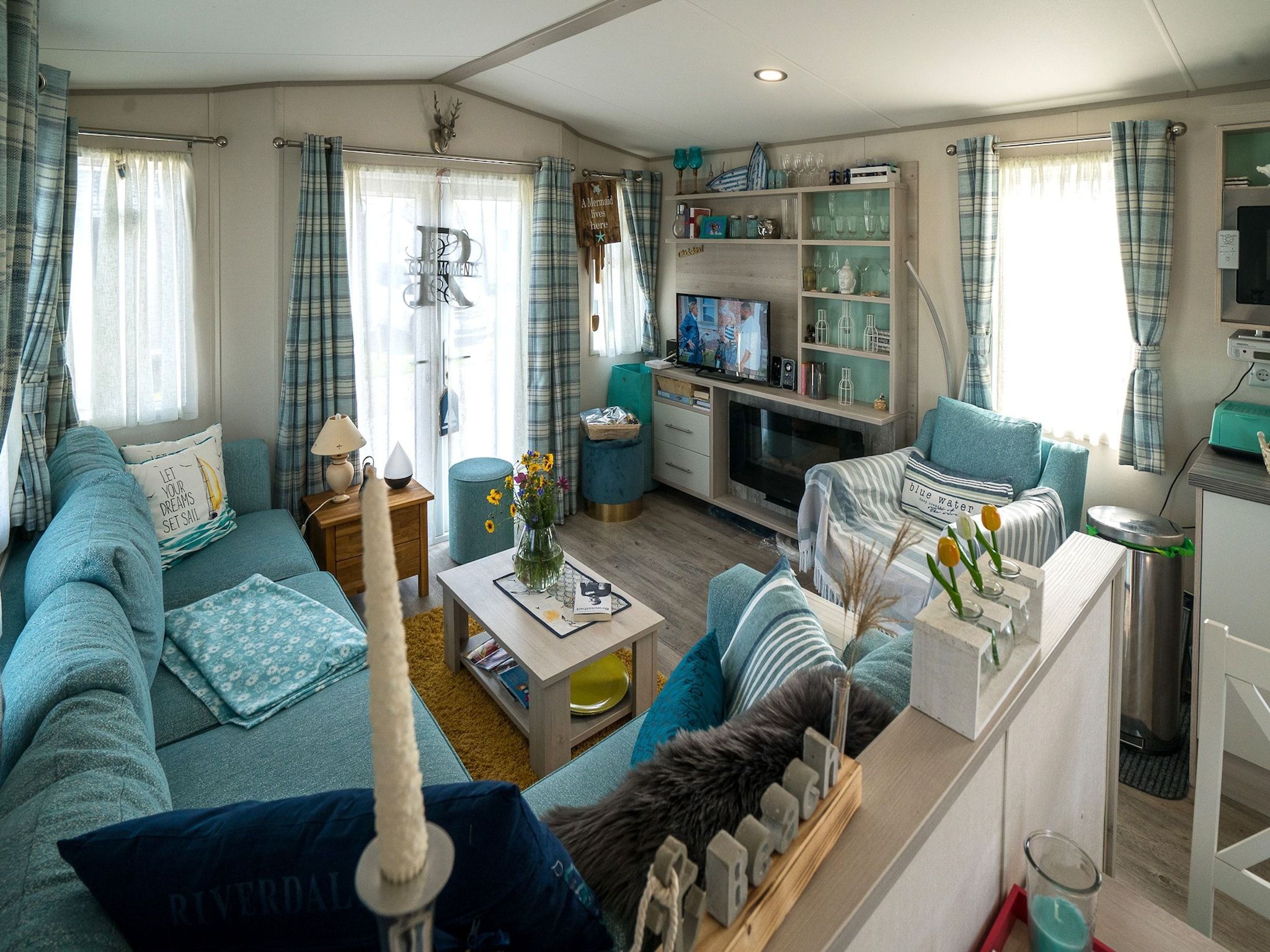 De woonkamer van Good Moments Oostkapelle Zeeland in Oostkapelle