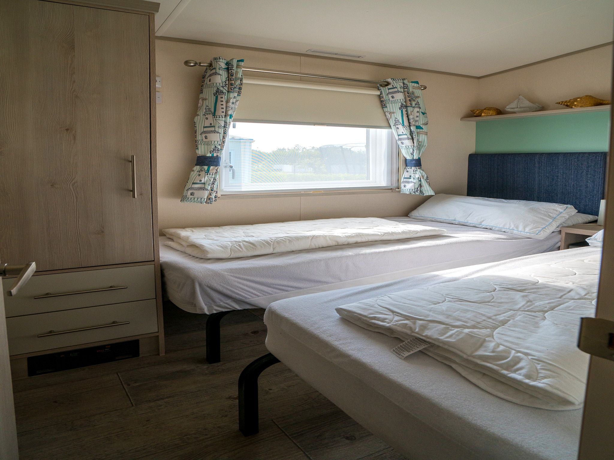 Een slaapkamer van Good Moments Oostkapelle Zeeland in Oostkapelle