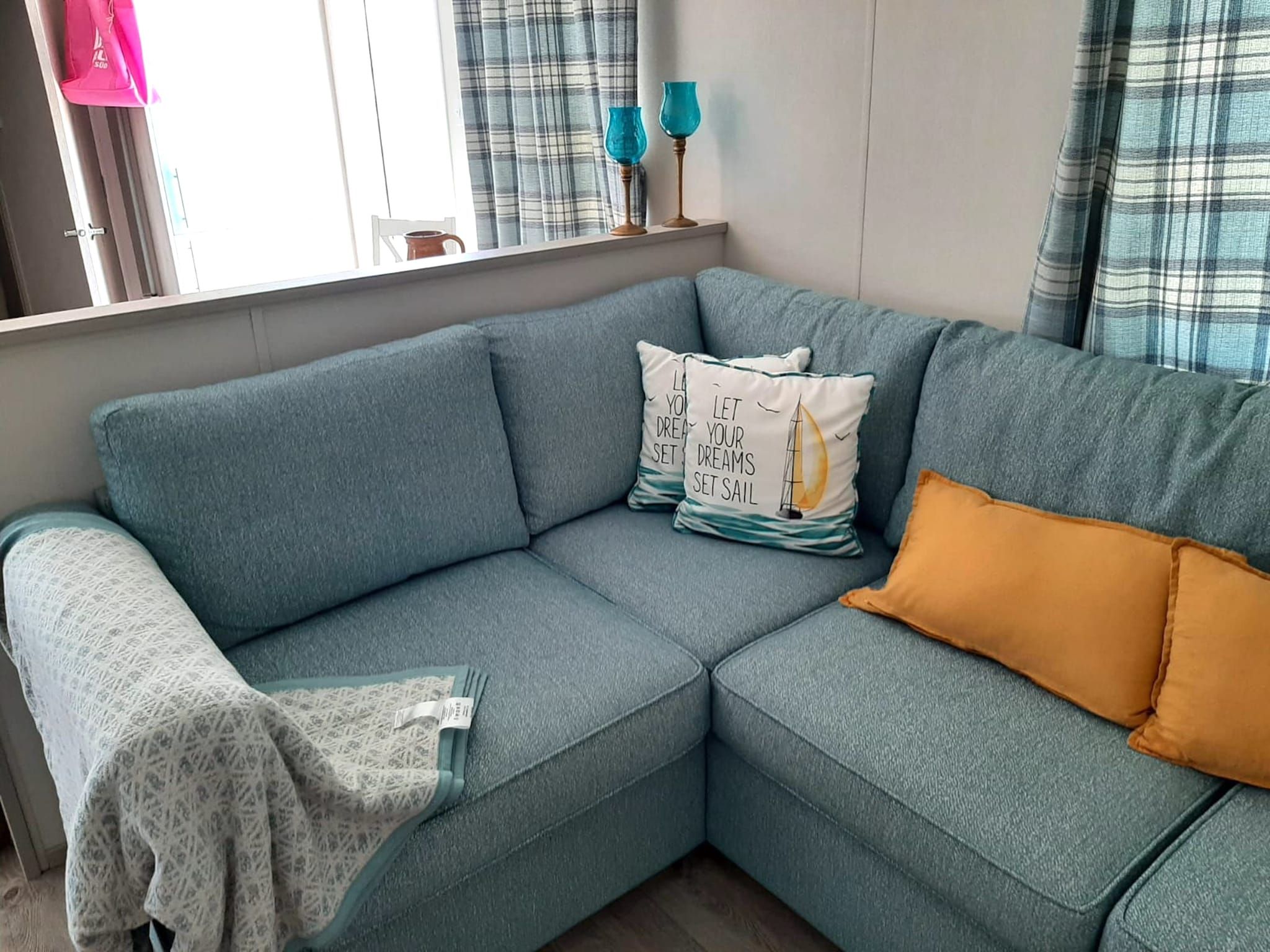 De woonkamer van Ferienwohnung Oostkapelle Zeeland M53 in Oostkapelle