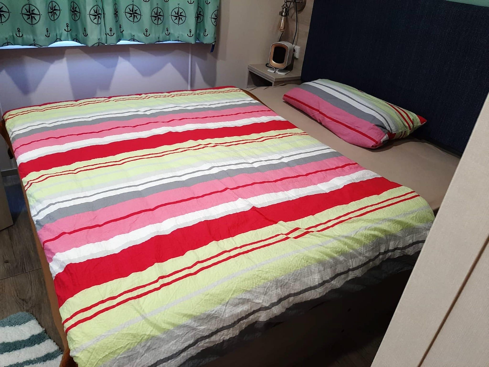 Een slaapkamer van Ferienwohnung Oostkapelle Zeeland M53 in Oostkapelle