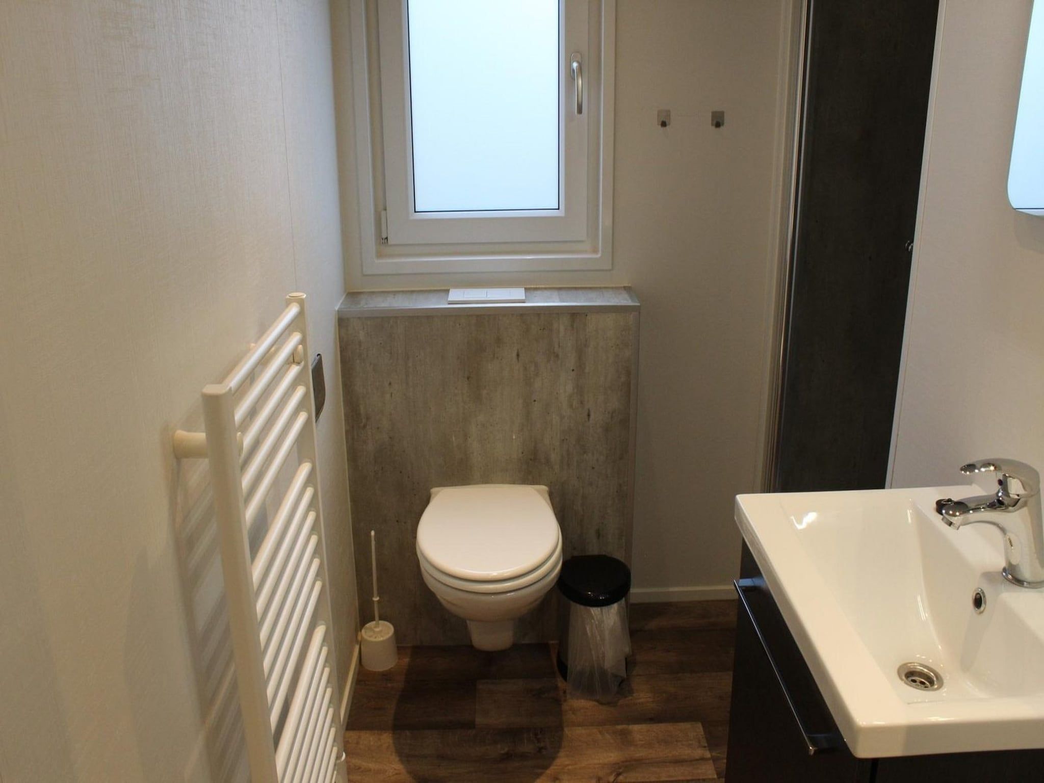 De badkamer van Berkel 4 in Kampen