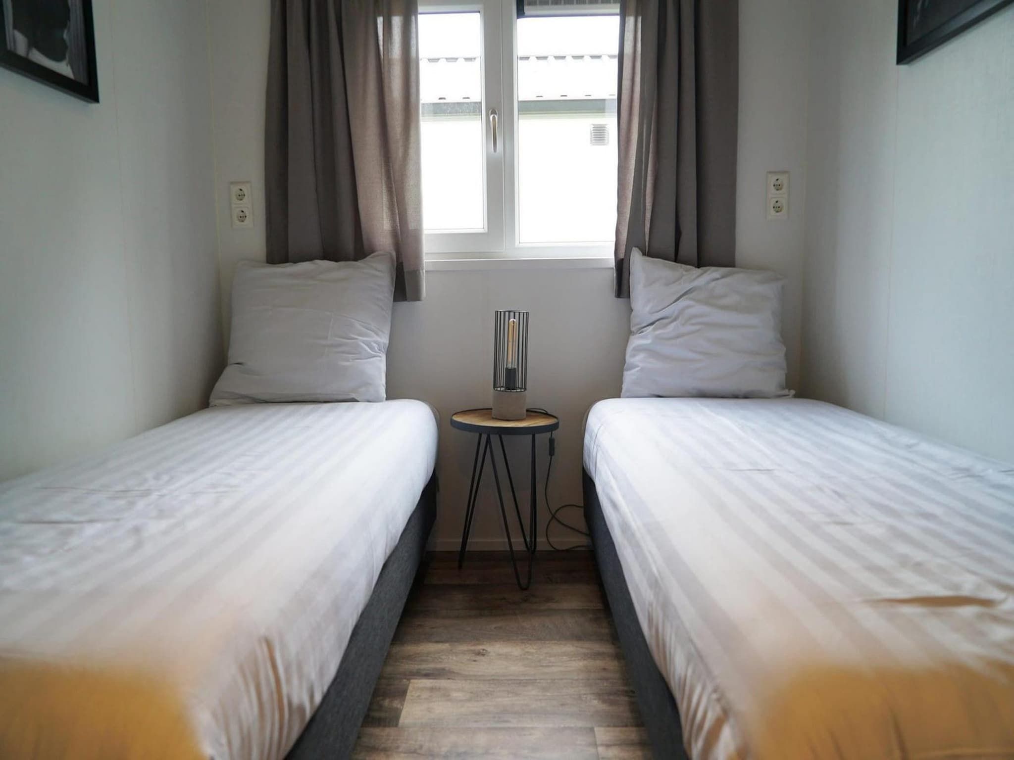 Een slaapkamer van Berkel 4 in Kampen
