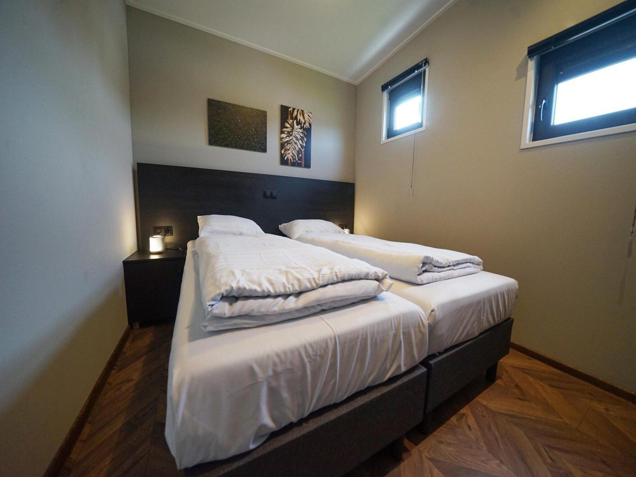 Een slaapkamer van Just Nature 6 in Kampen