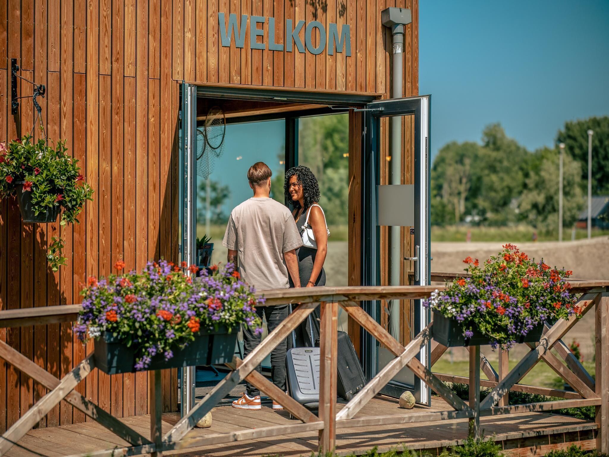 Parkfaciliteiten bij Just Nature Light 4 in Kampen