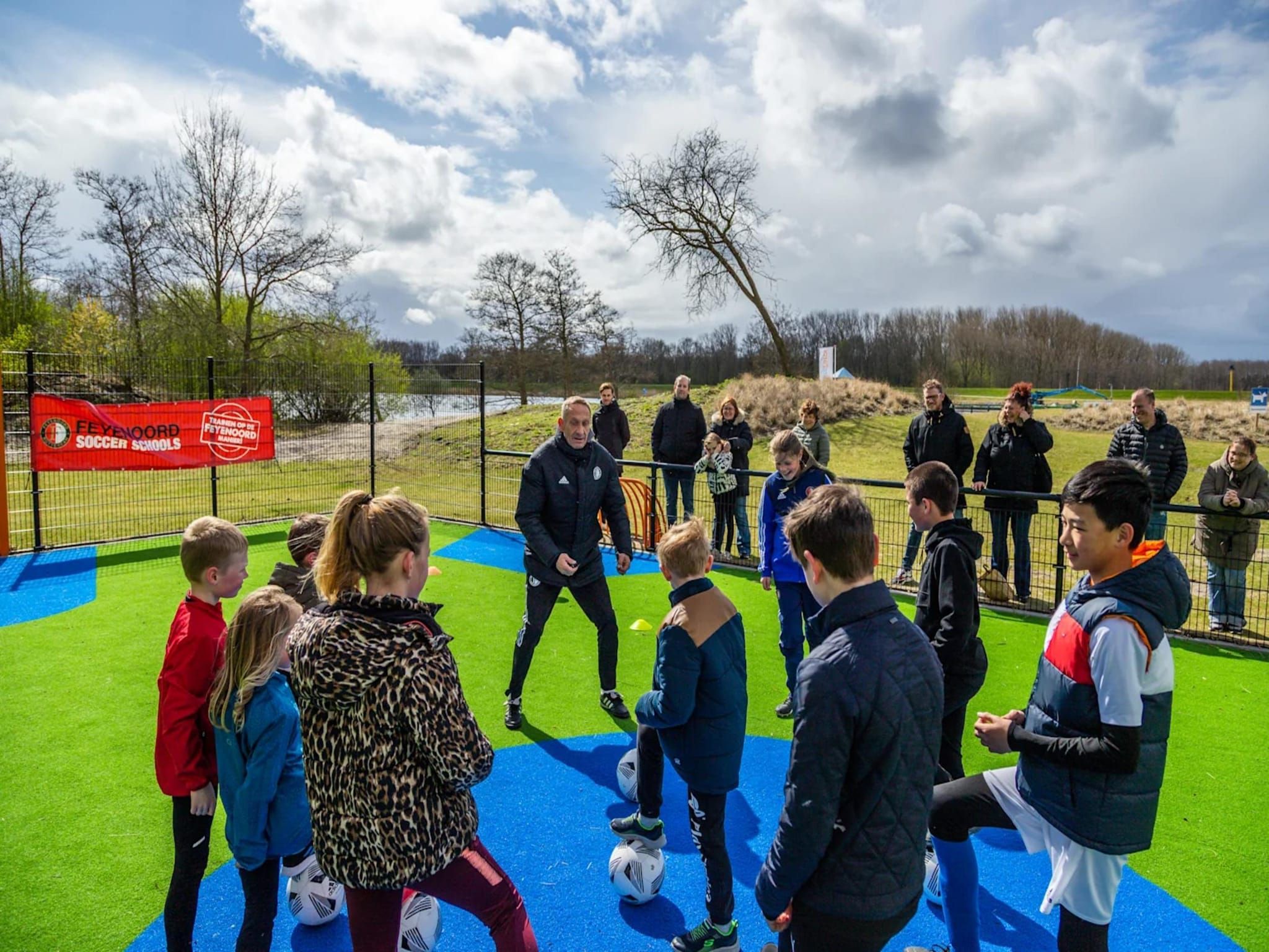 Parkfaciliteiten bij Hackfort 6 in Kampen