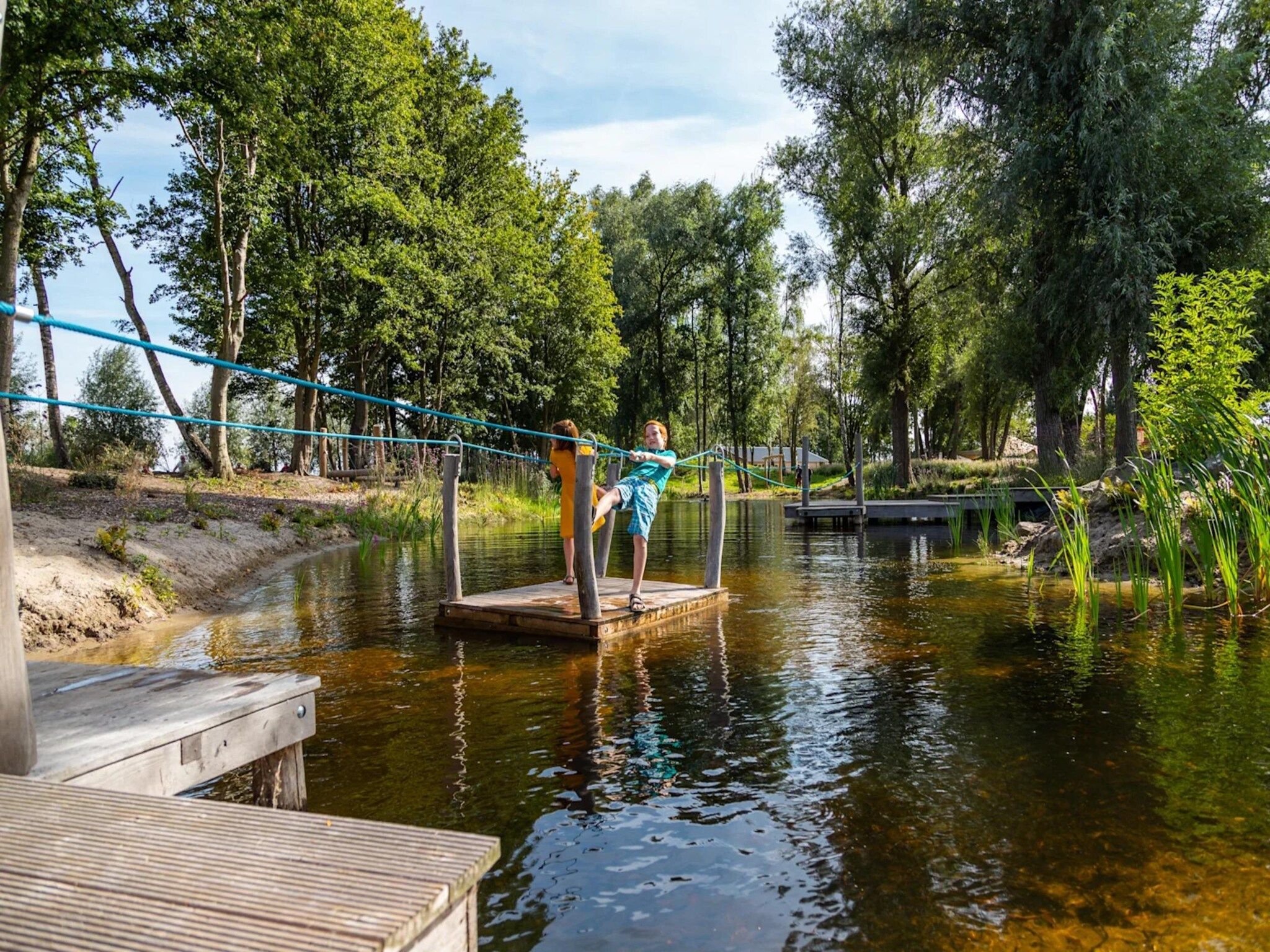 Parkfaciliteiten bij Hackfort 6 in Kampen